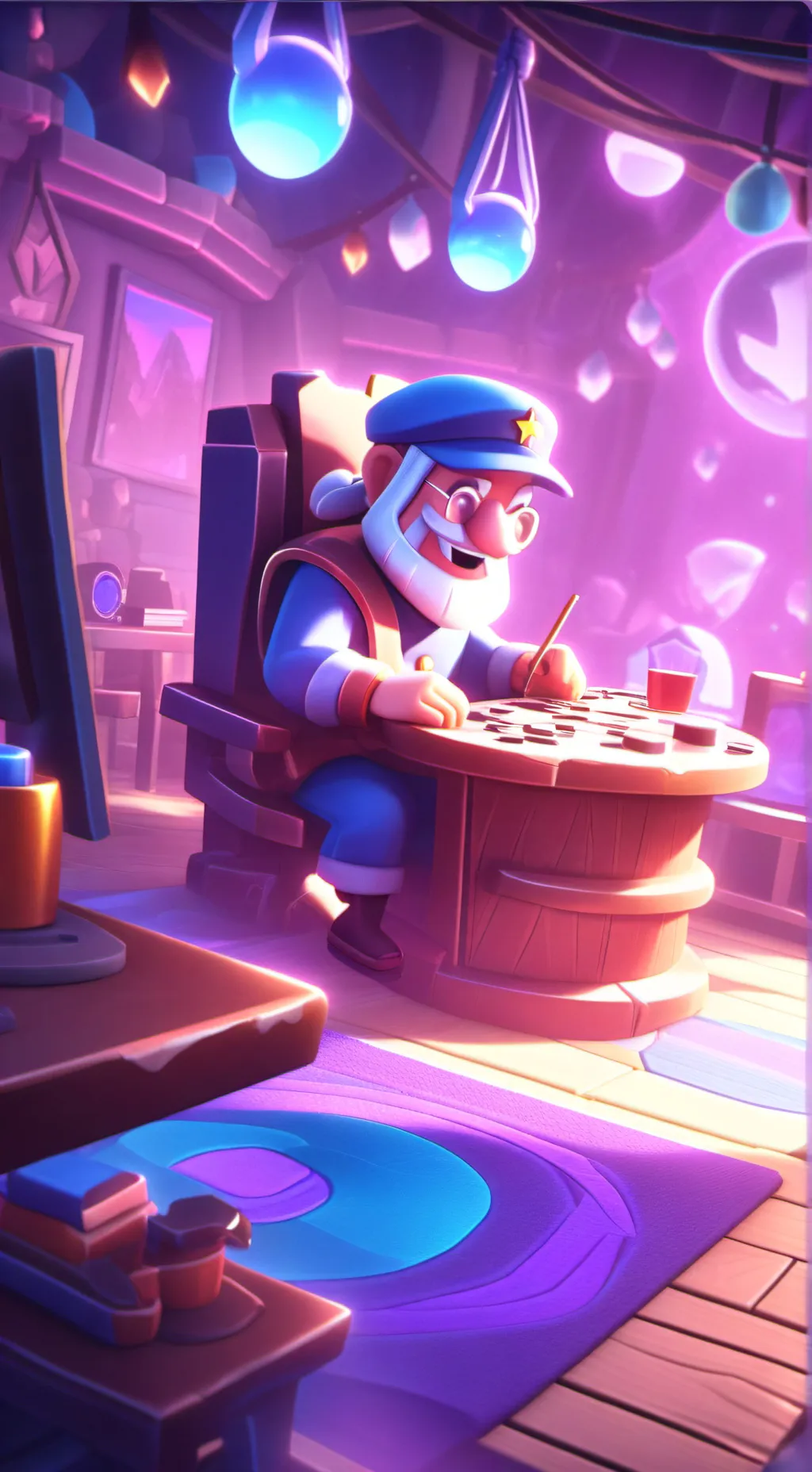 ai character: MHA queen background