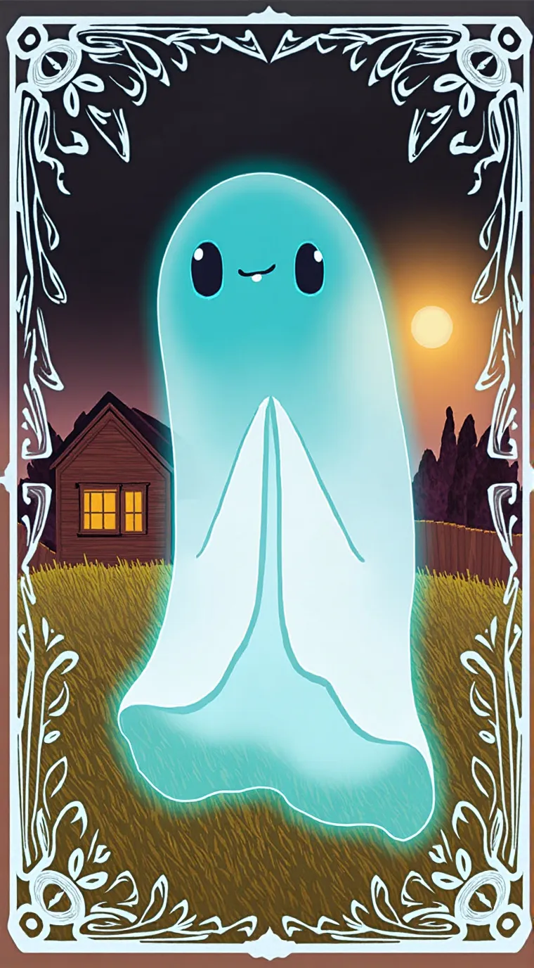 ai character: gray HELP  background