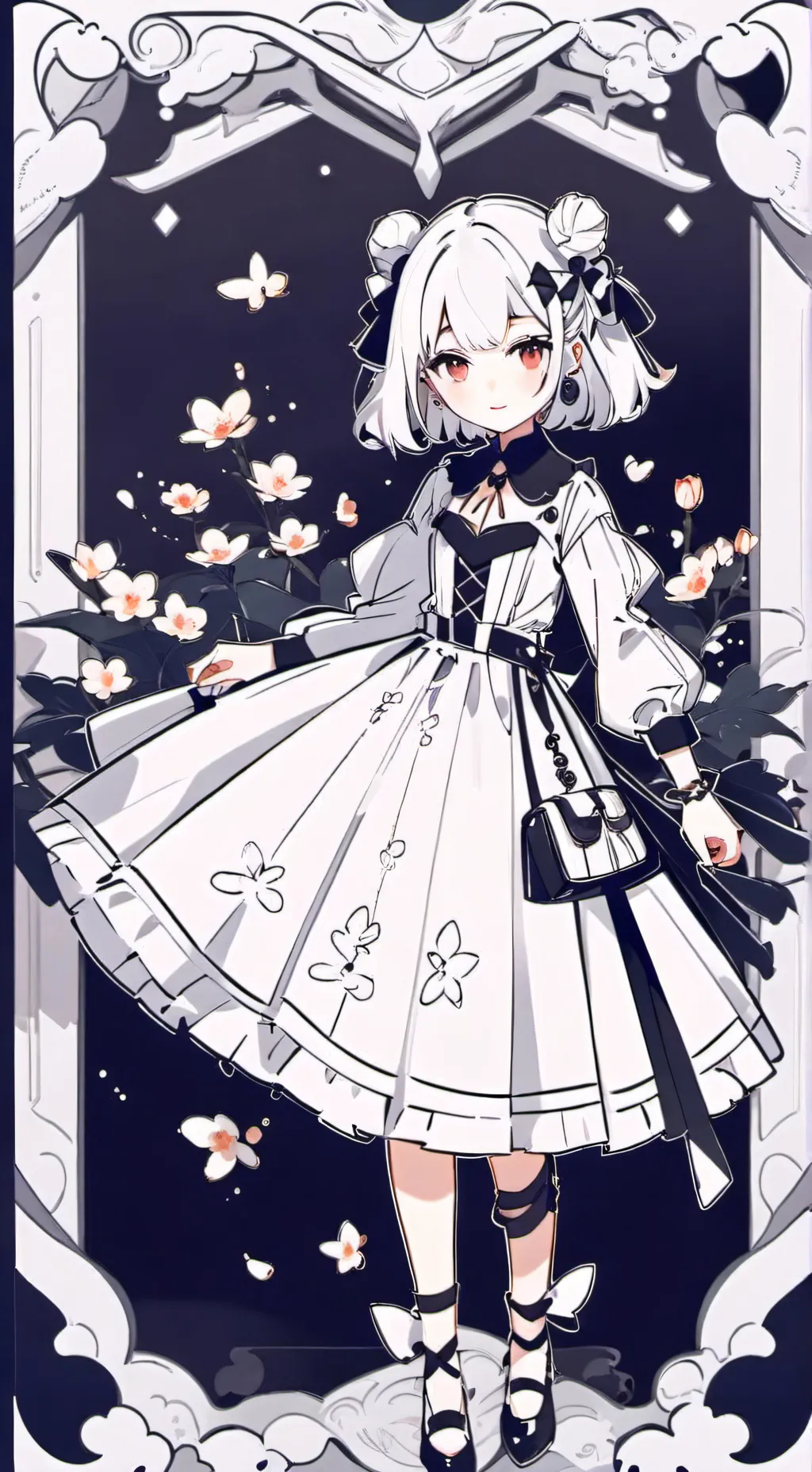 ai character: luana e melissa background