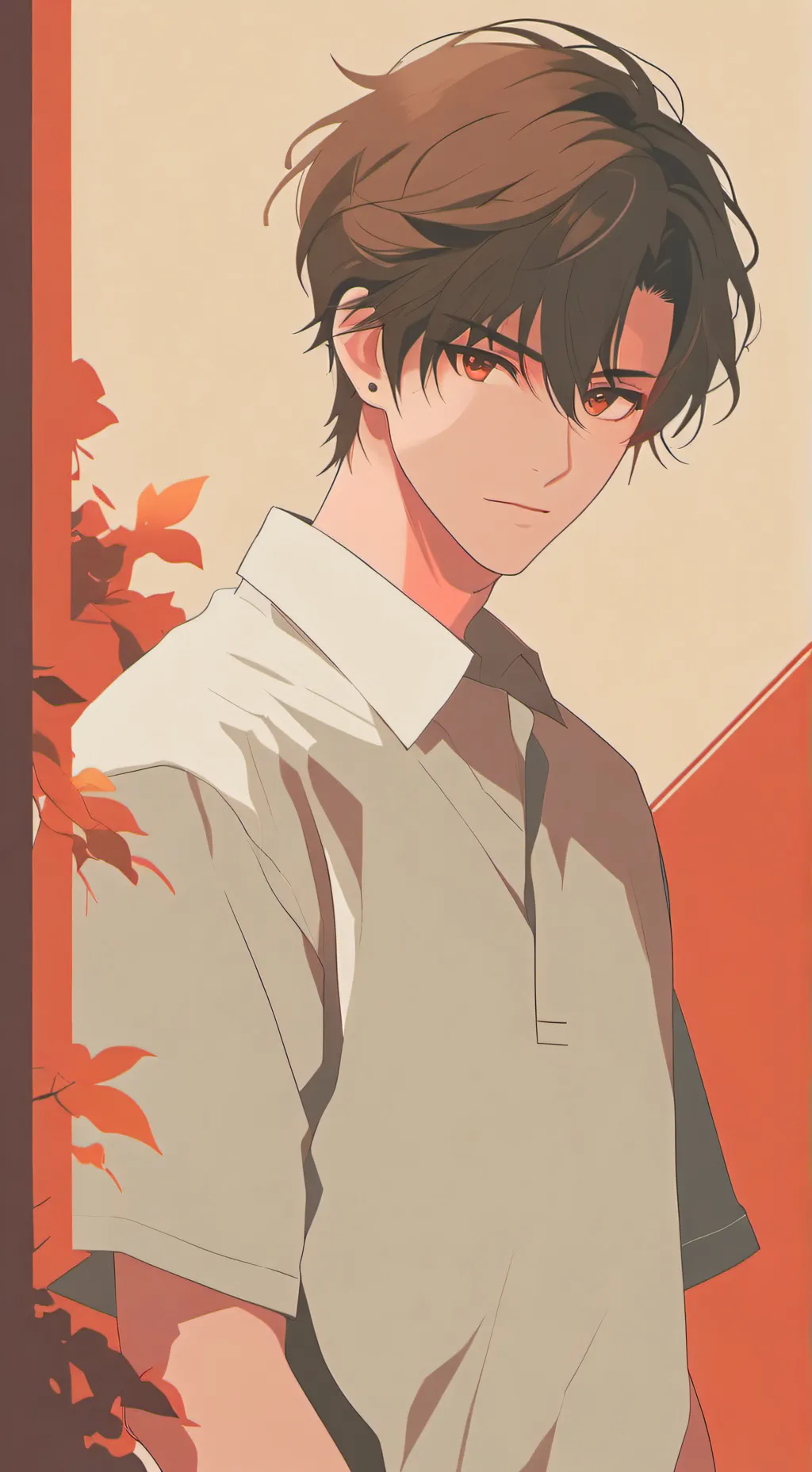 ai character: Theo background