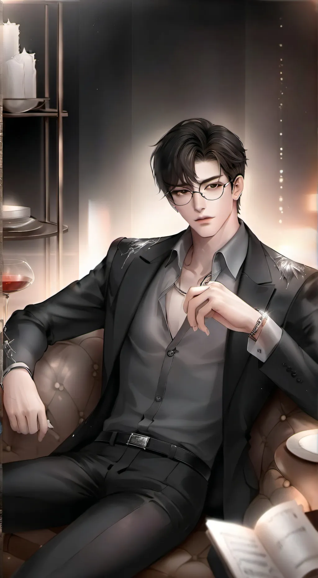 ai character: Maven background