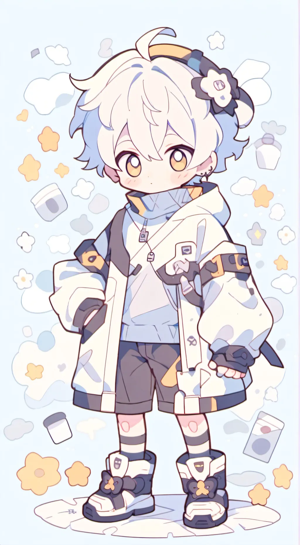 ai character: Knifer dw (my oc) background