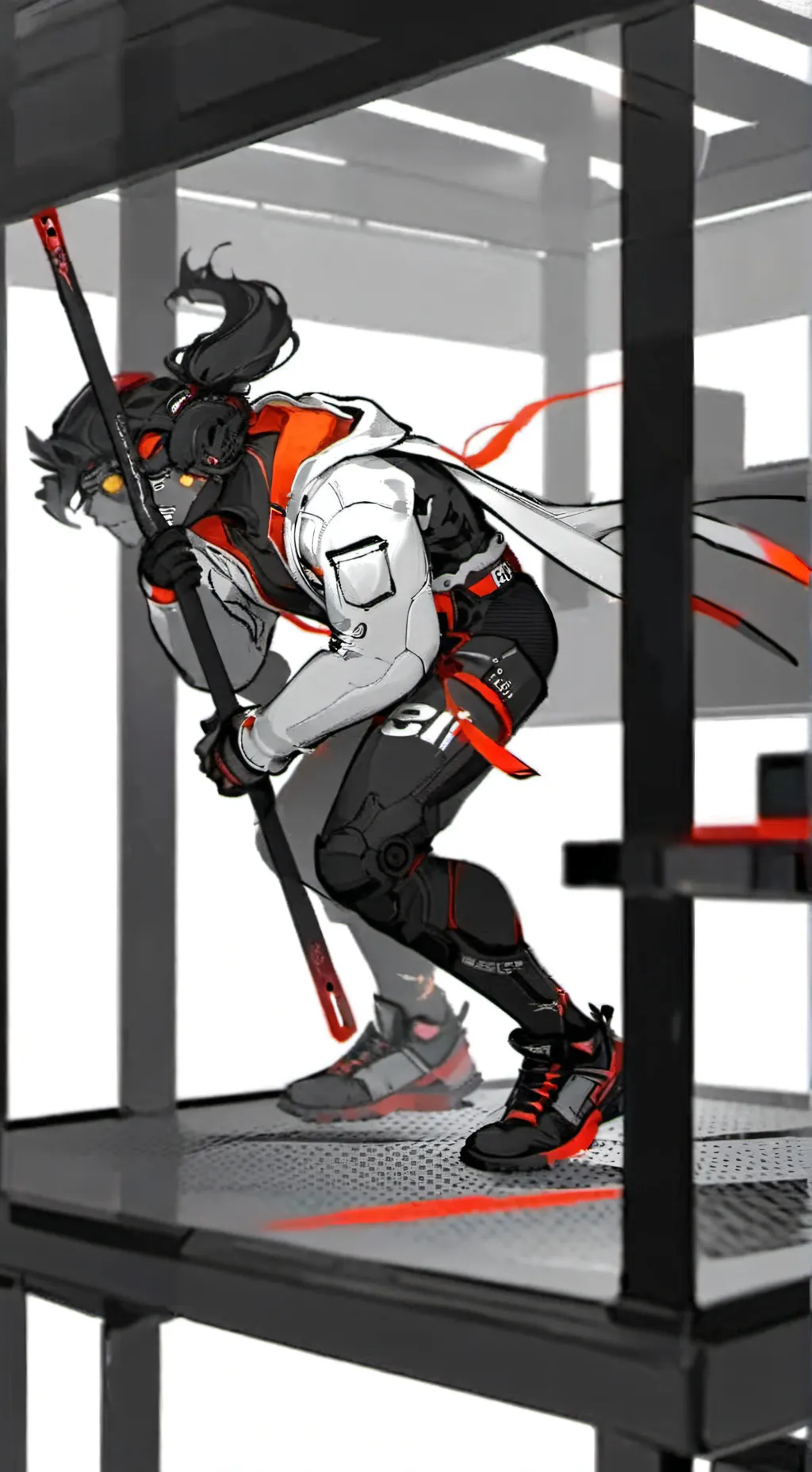 ai character: FORSAKENN  background