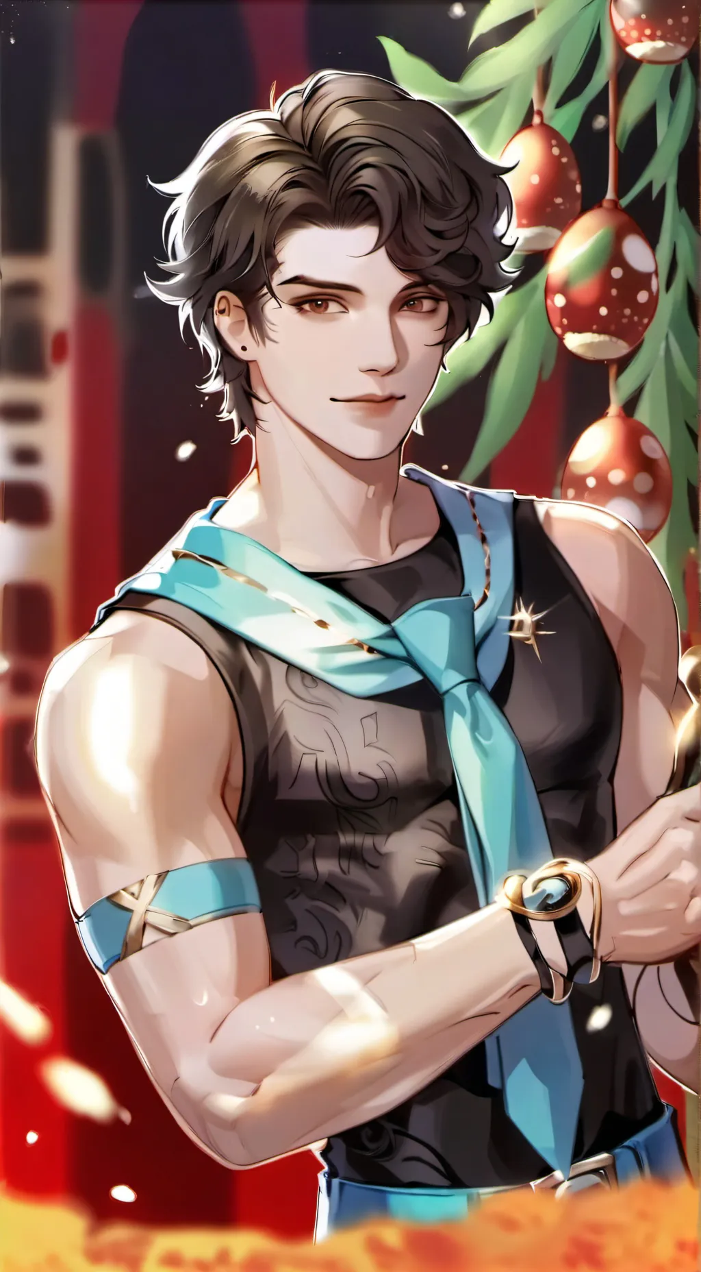 ai character: Leo background