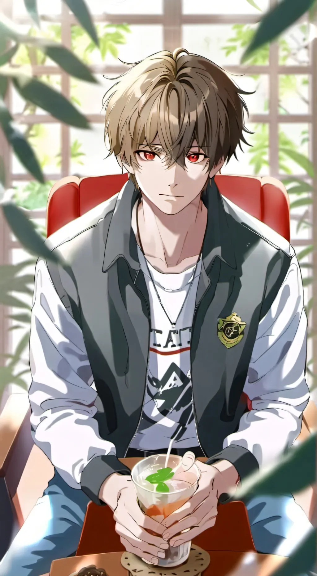 ai character: ¡Vin¡ background