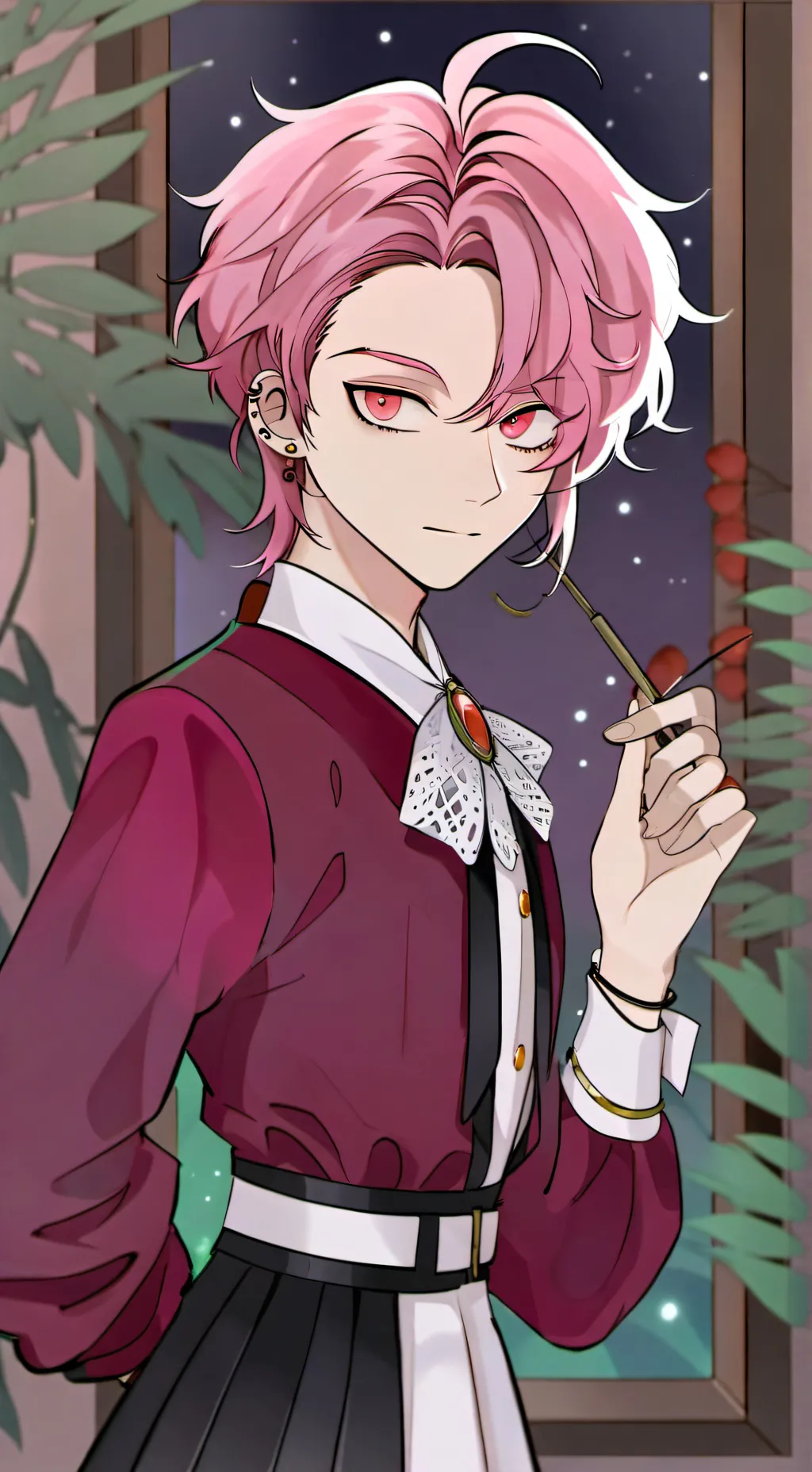 ai character: kny pick me boy background