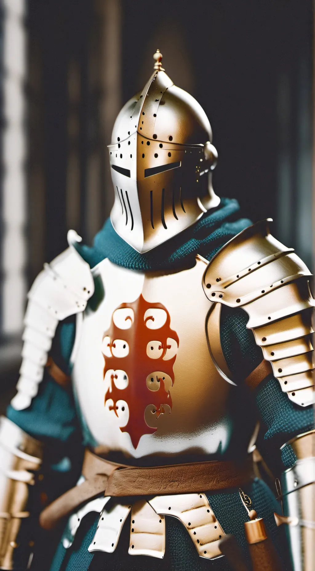 ai character: Brave knight background