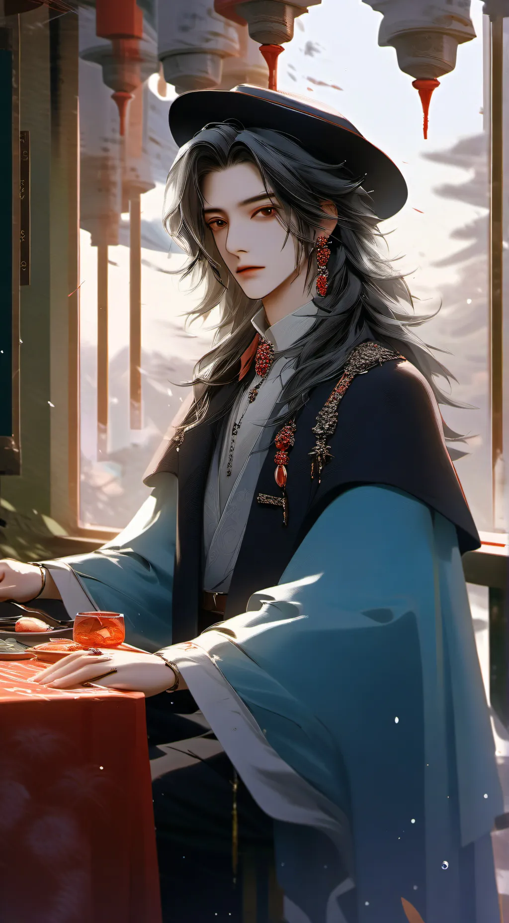 ai character: Alex  background