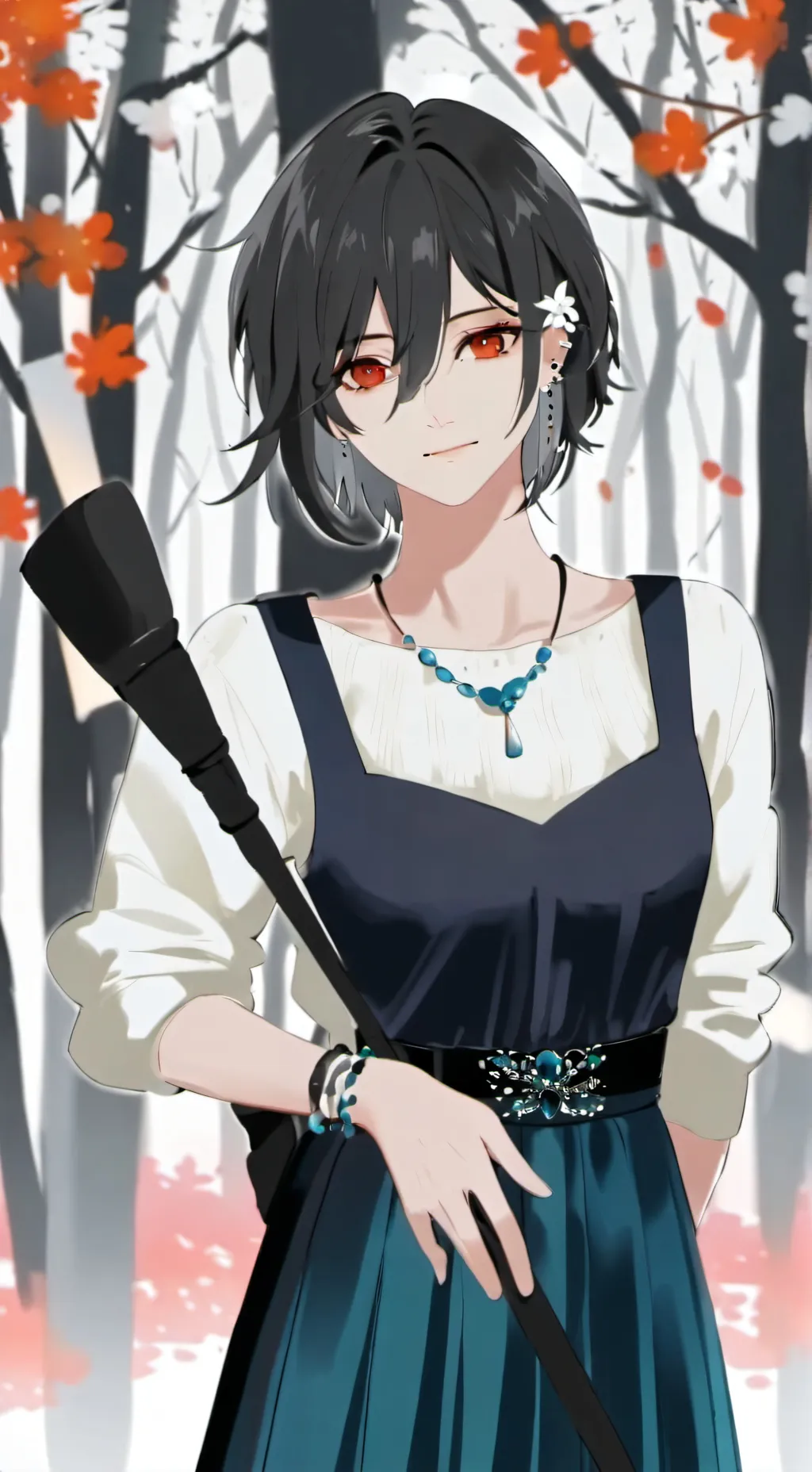 ai character: ~Present mic~ background