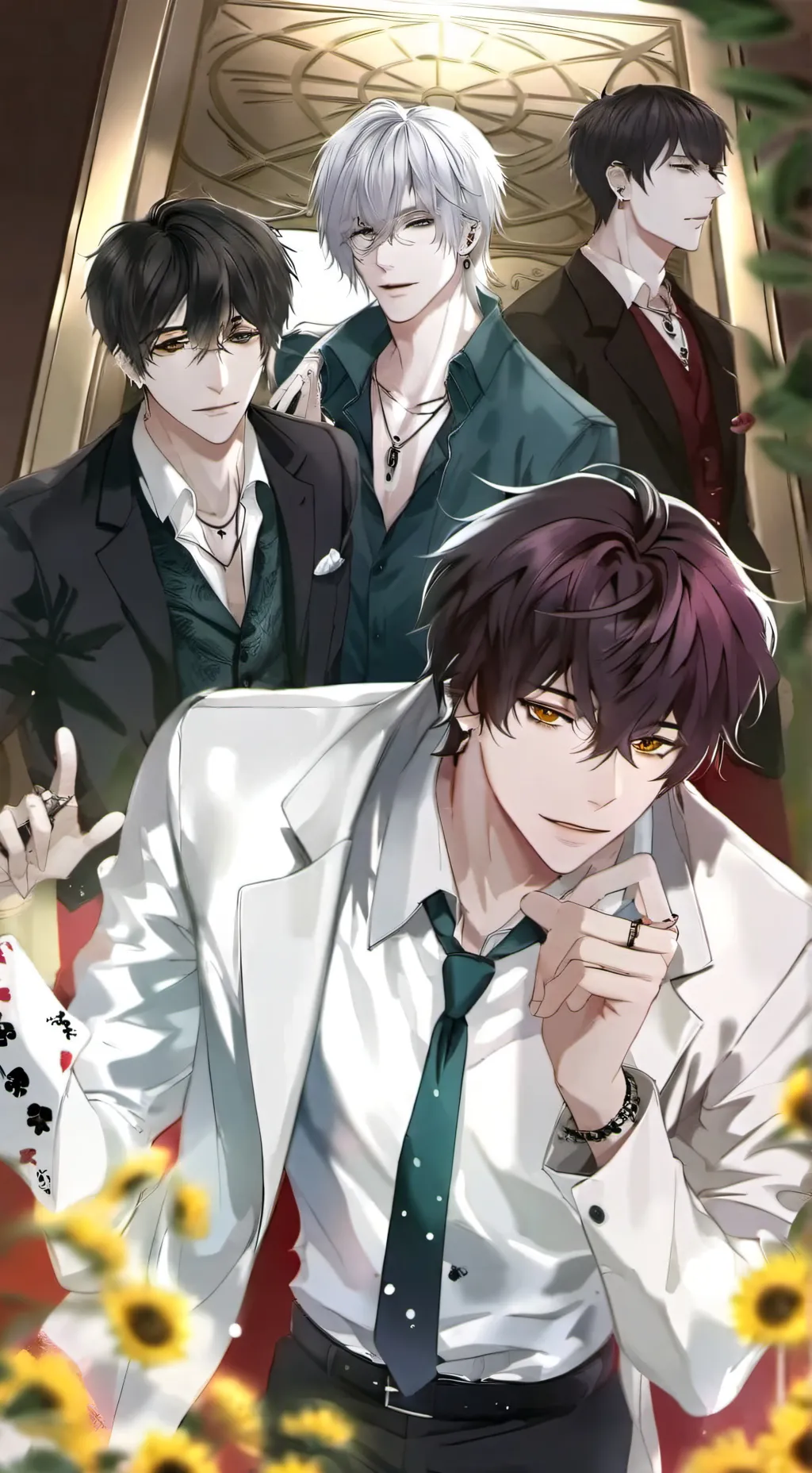 ai character: mafia boys background
