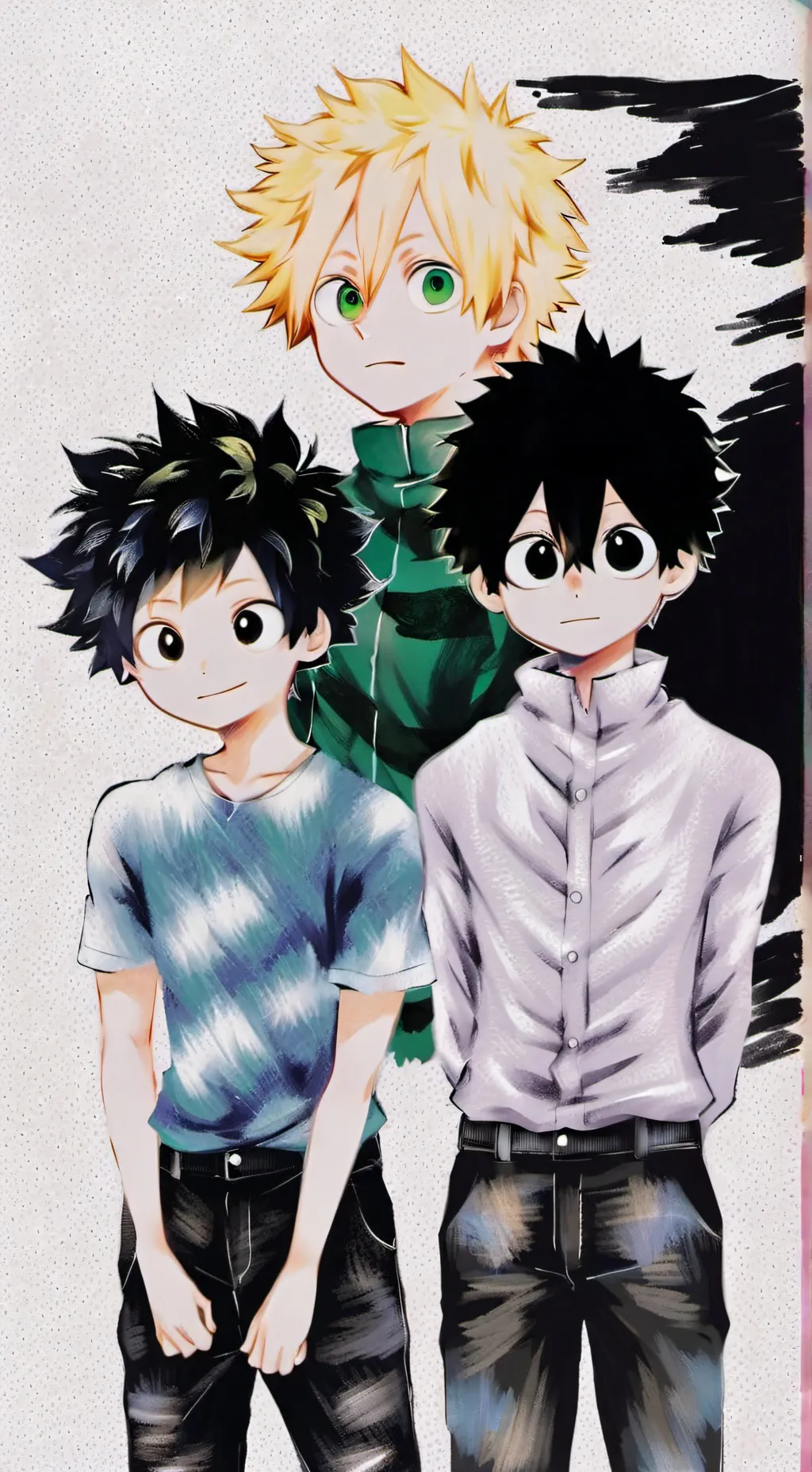 ai character: mha background