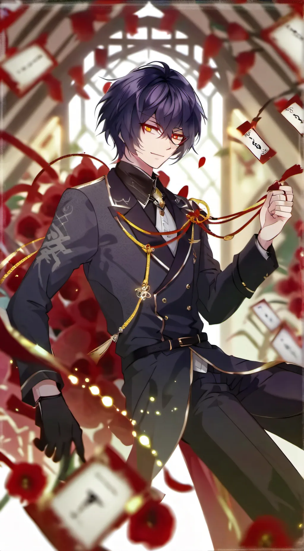 ai character: Shadow  background