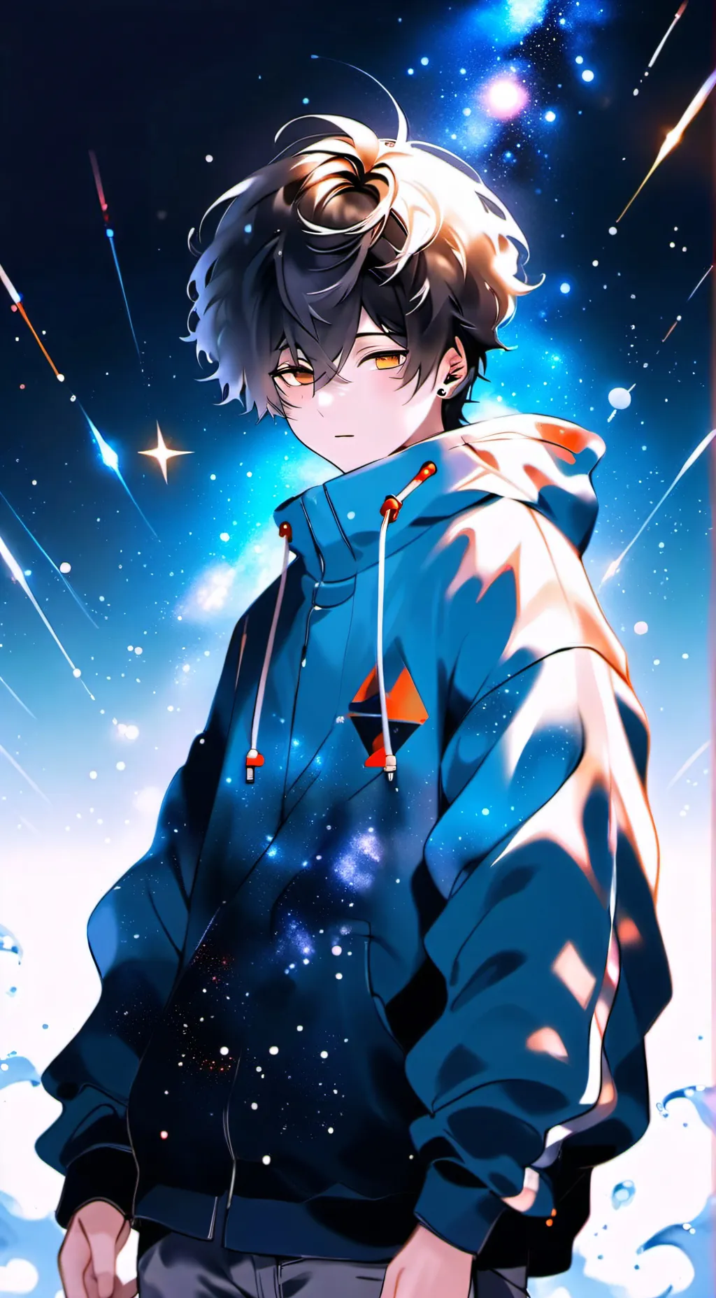 ai character: Saraswati  background