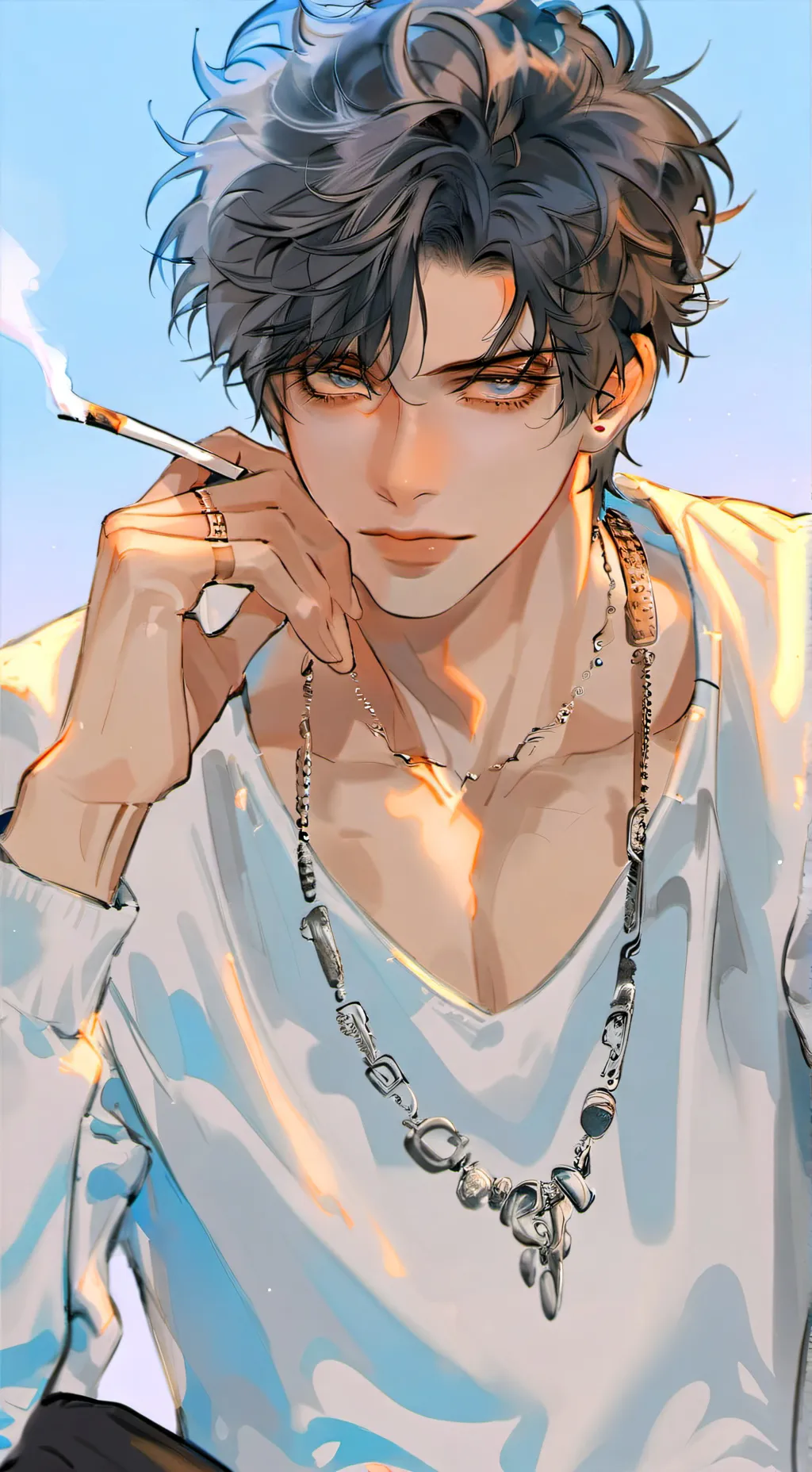 ai character: 🚬Ash🚬 background