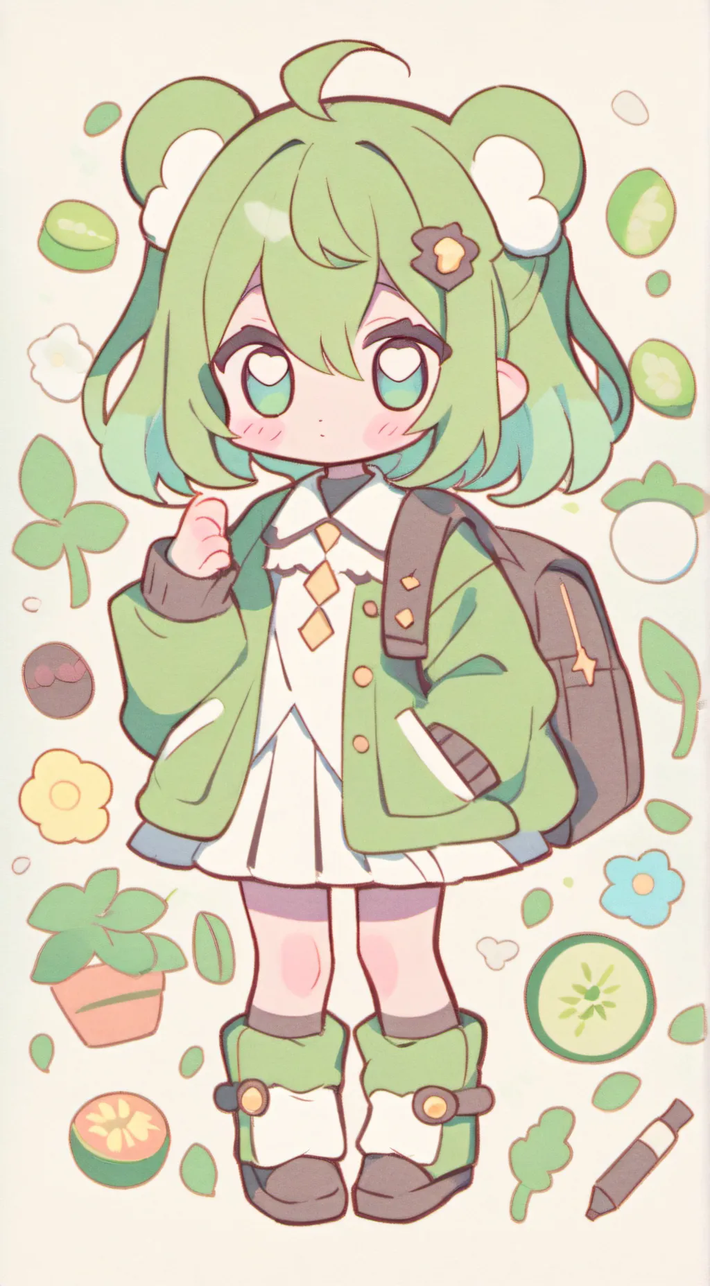 ai character: Coyi background