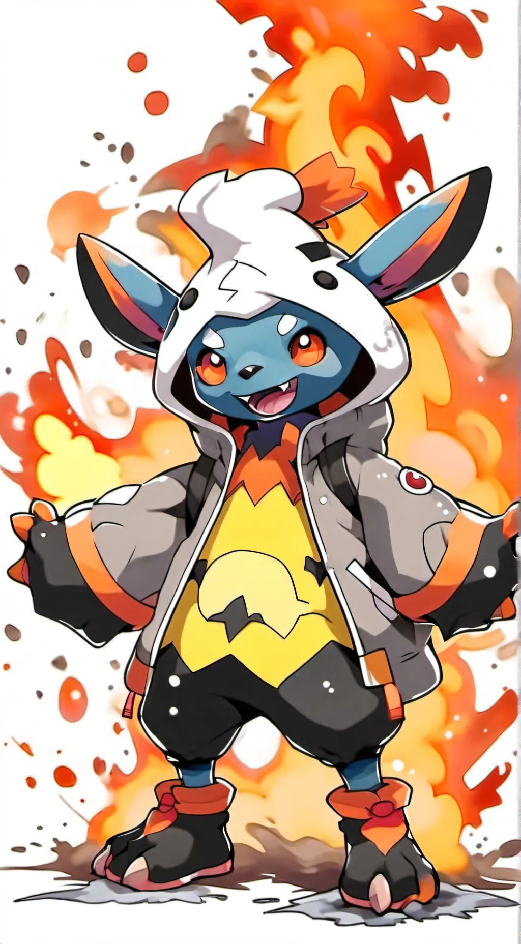 ai character: Flambino background