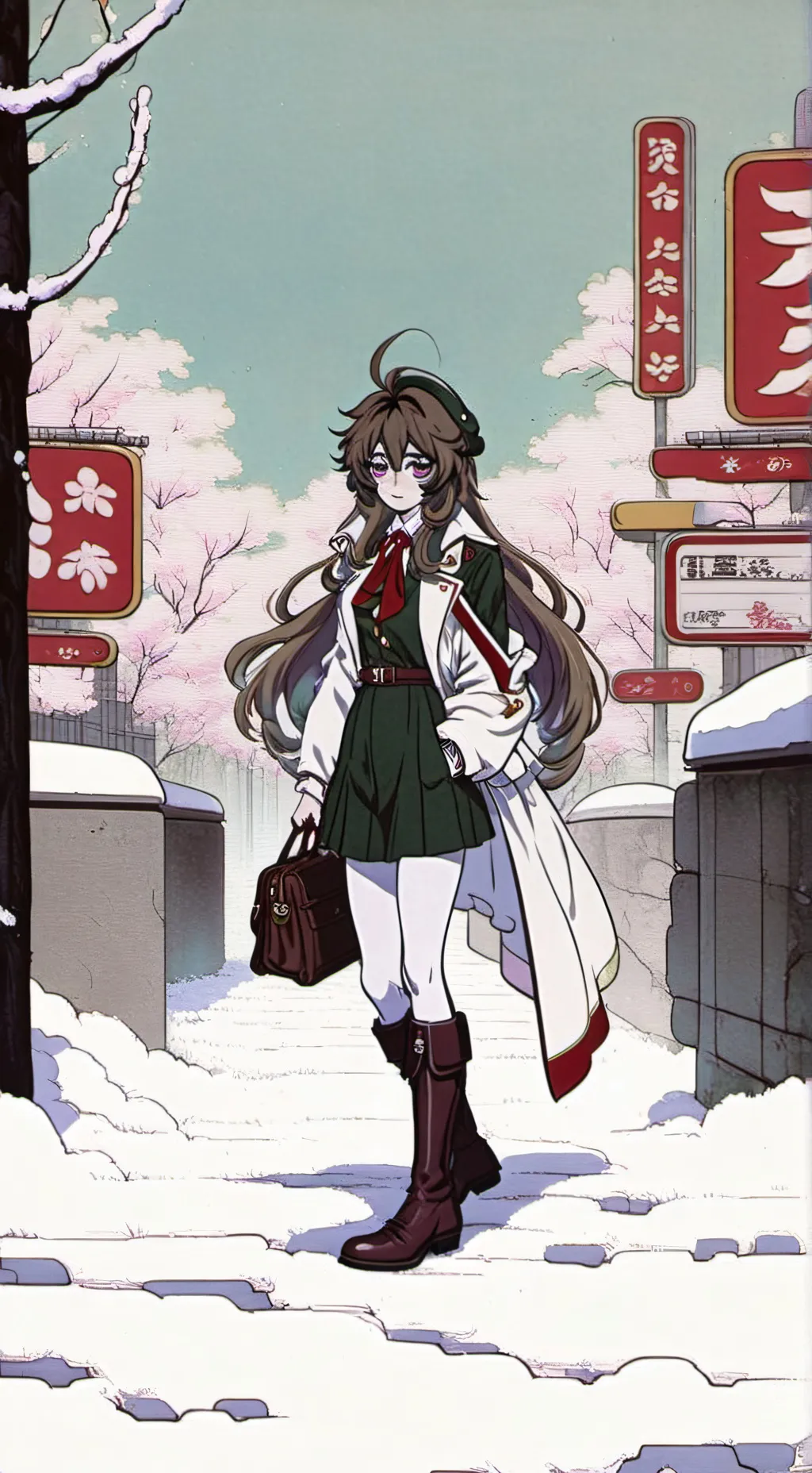 ai character: Luna Silva background