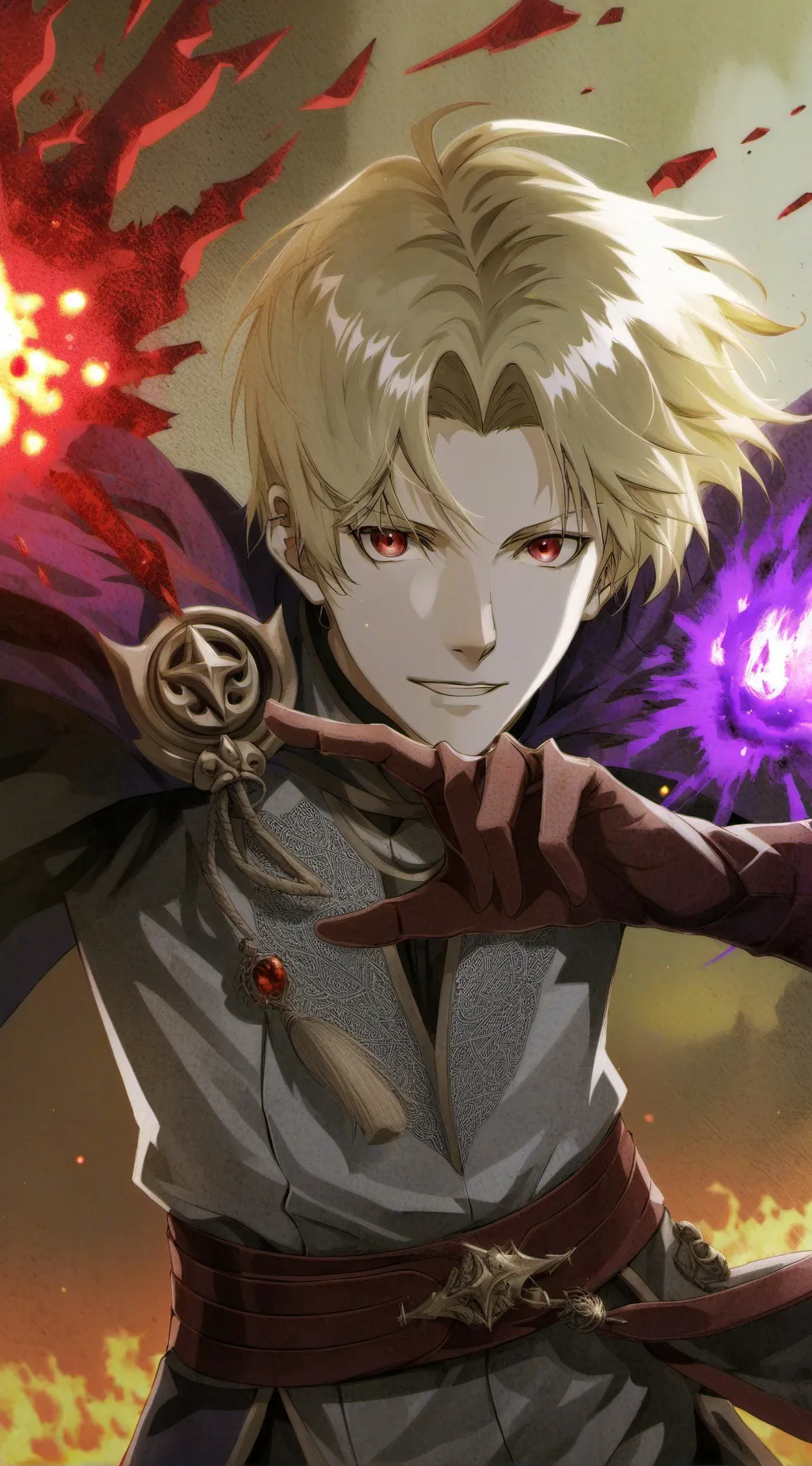 ai character: Comfort bakugo background