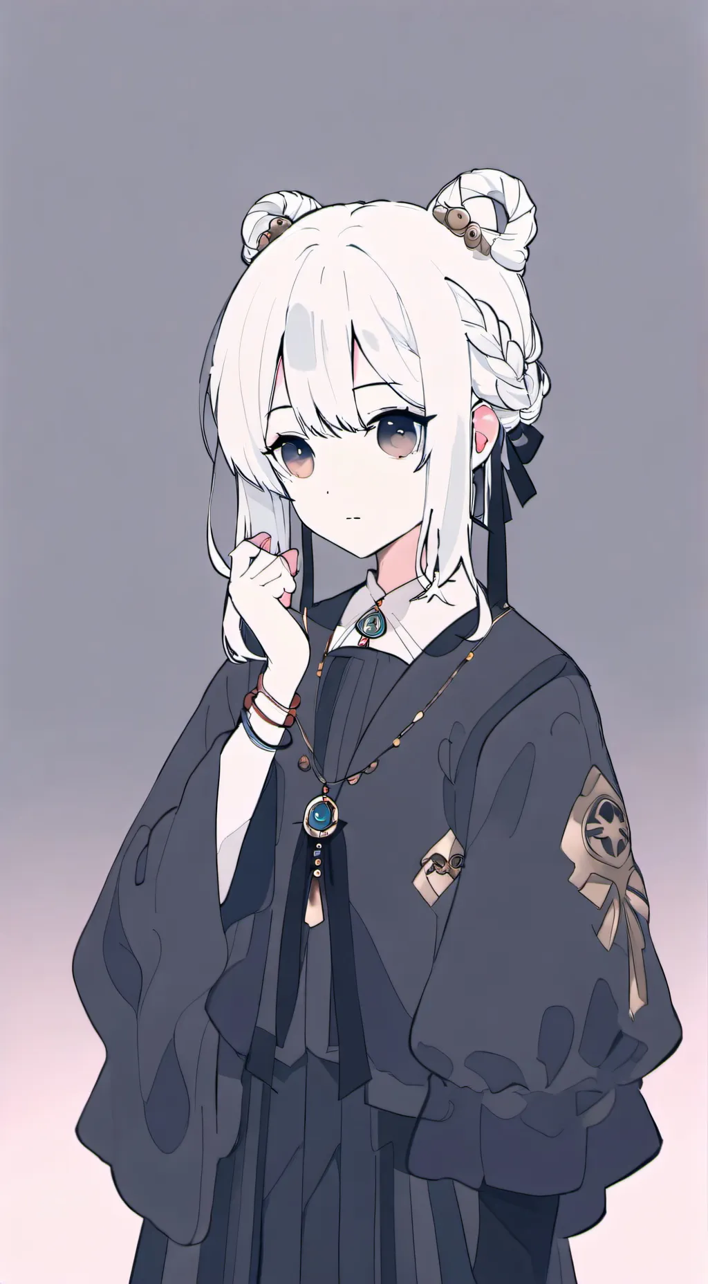 ai character: kayte♪ background