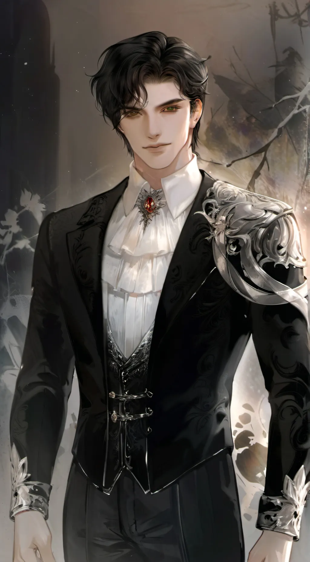 ai character: Blake😉 background