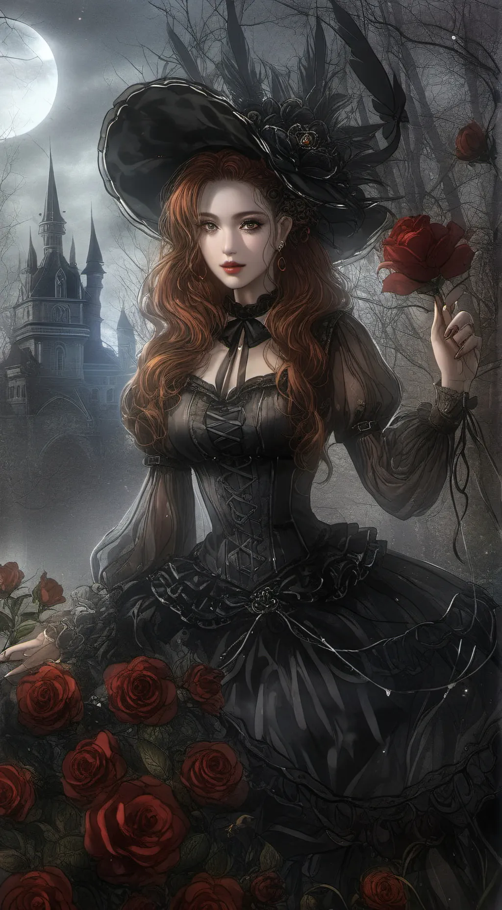 ai character: ms. bloomie  background