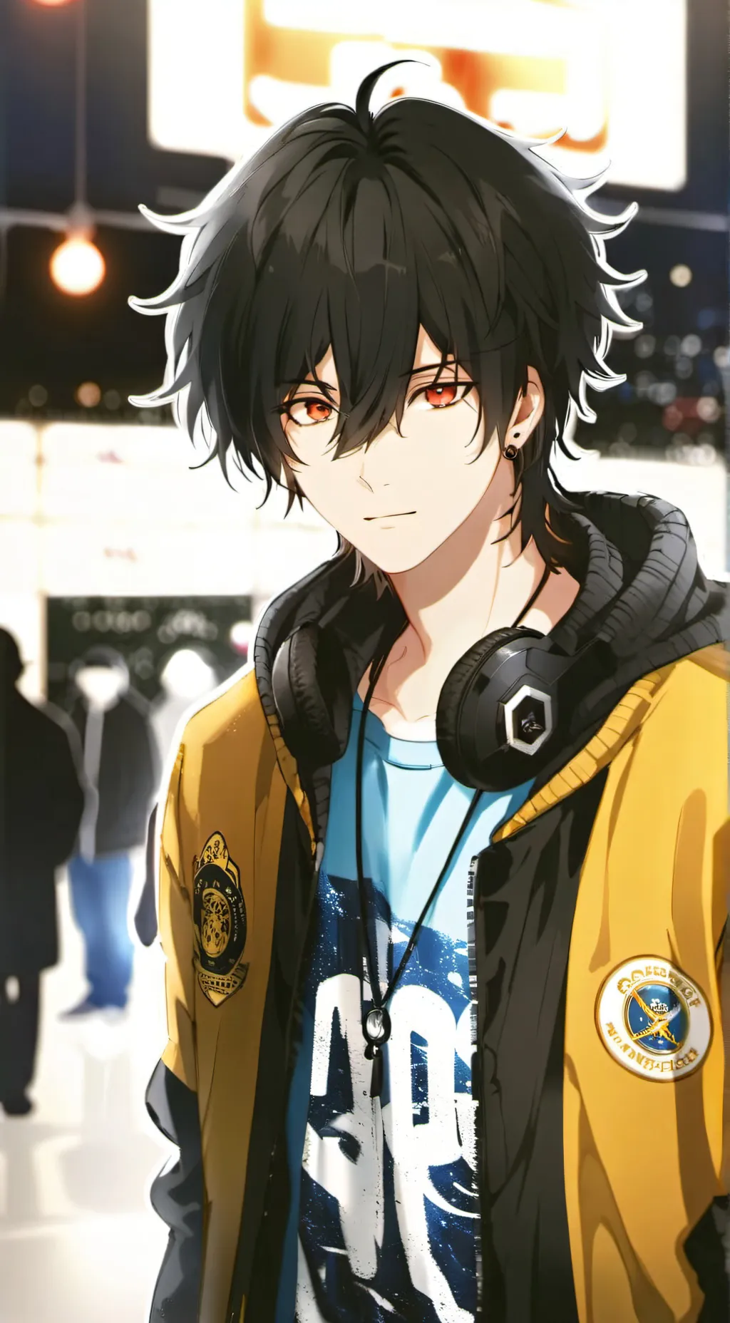 ai character: Max. background