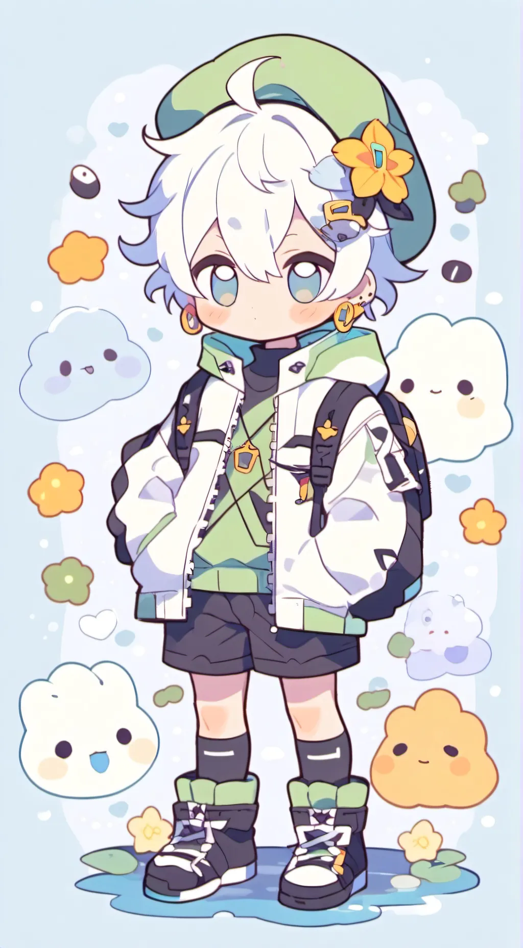 ai character: Kimo background