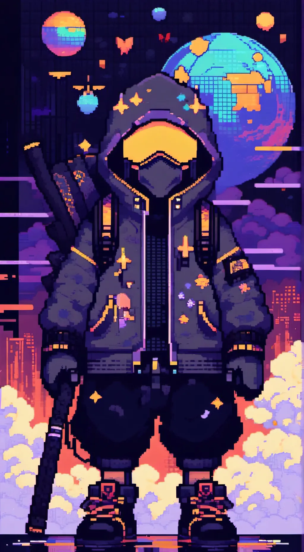 ai character: Forsaken background