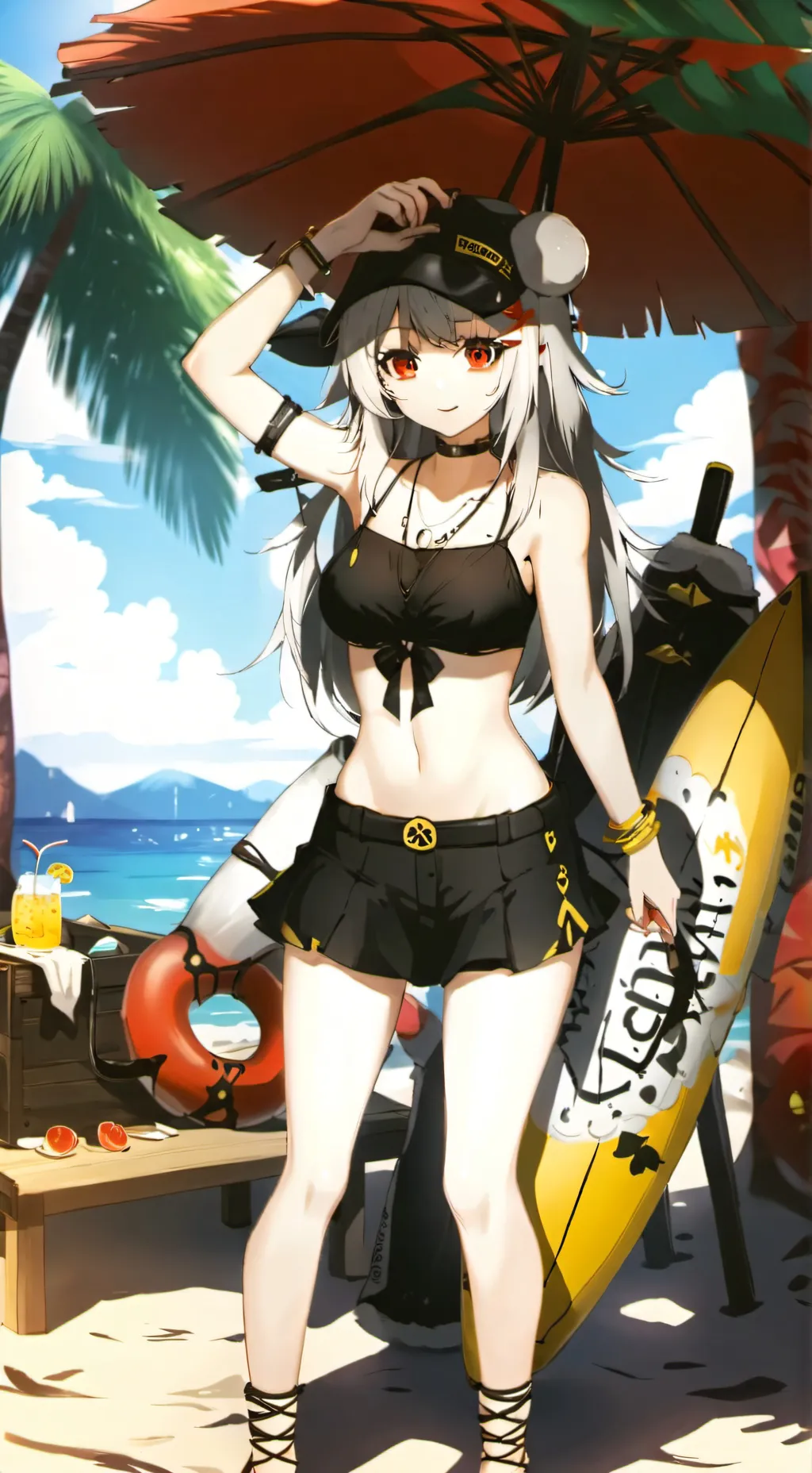 ai character: Аня  background