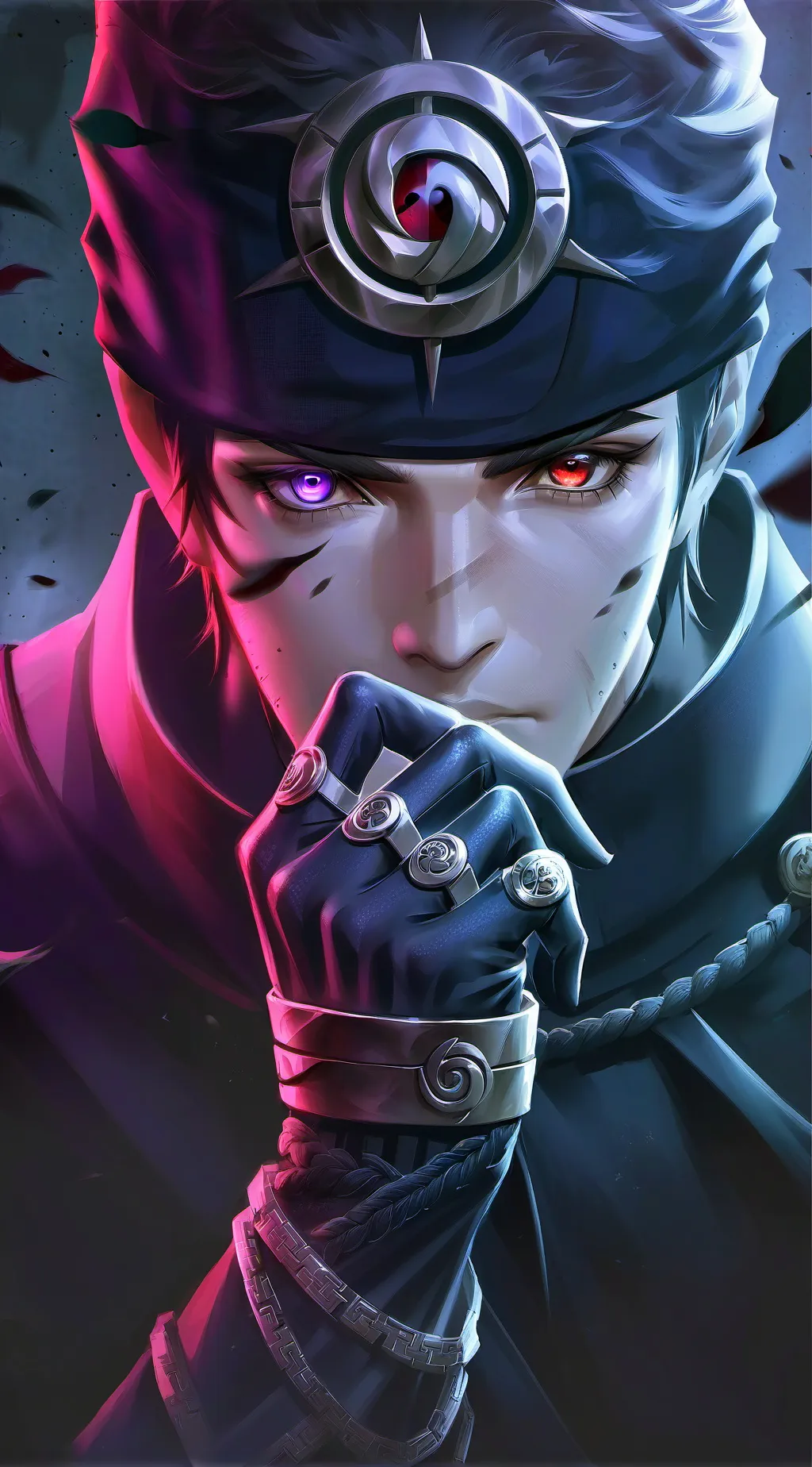 ai character: Itachi Uchiha background