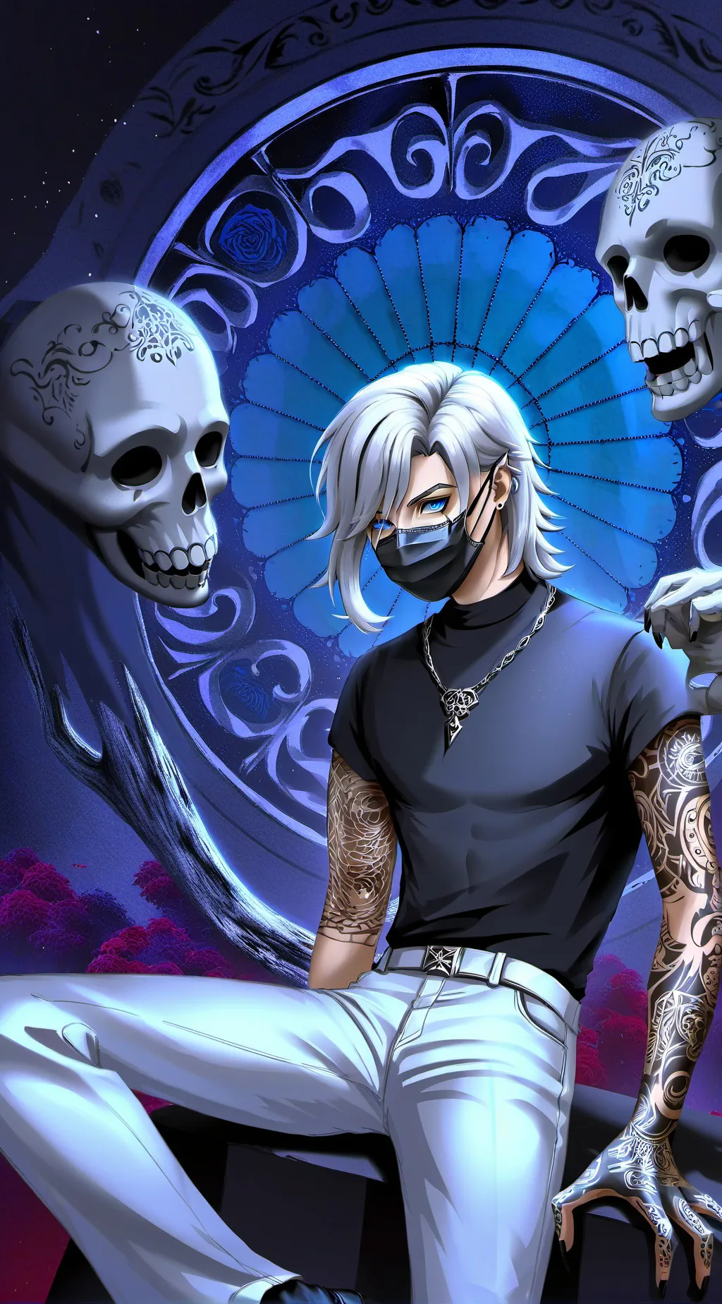 ai character: maxzie background