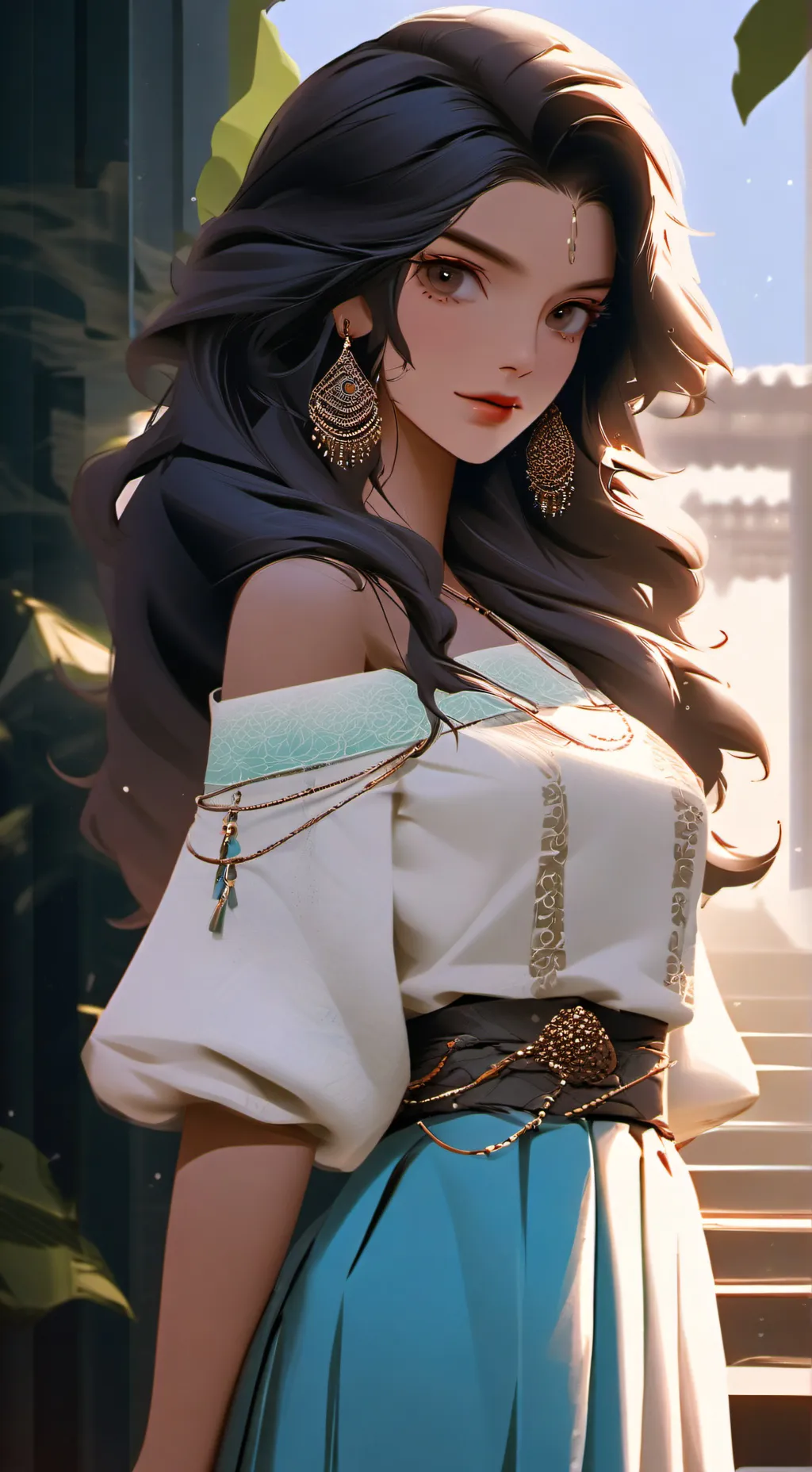 ai character: Amelia  background