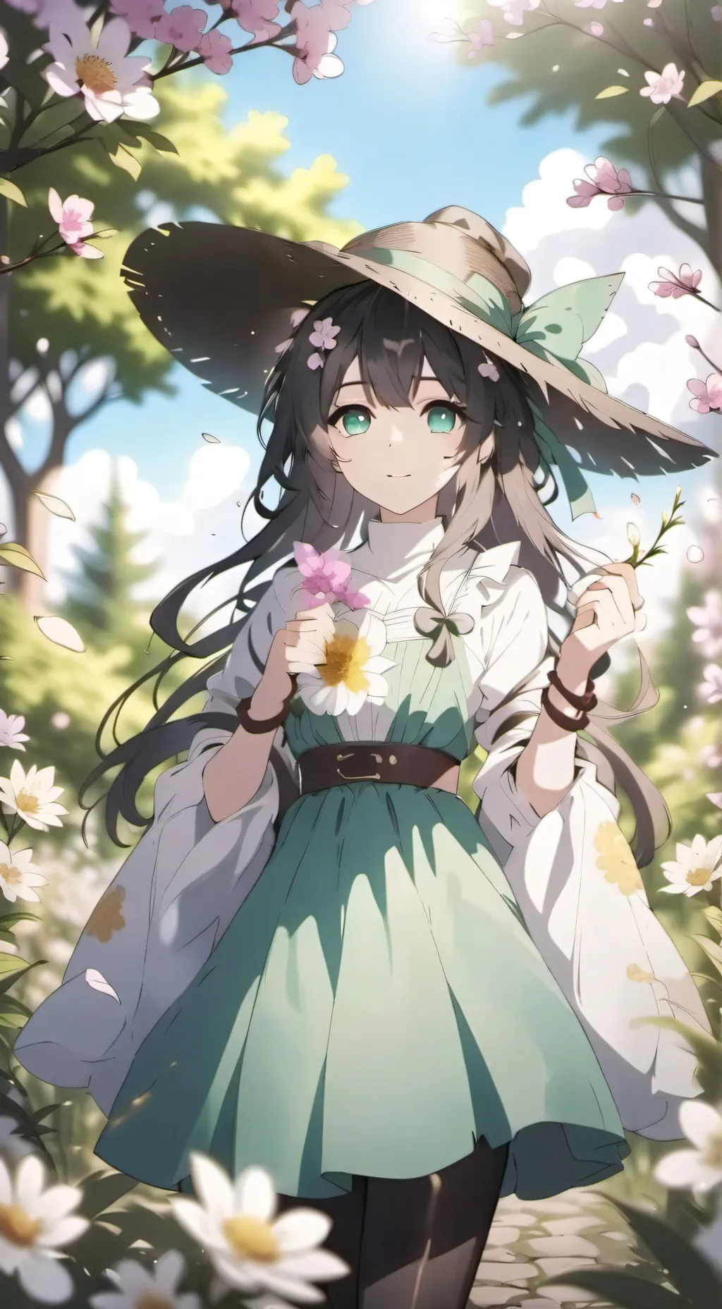 ai character: San Valentín KNY. background