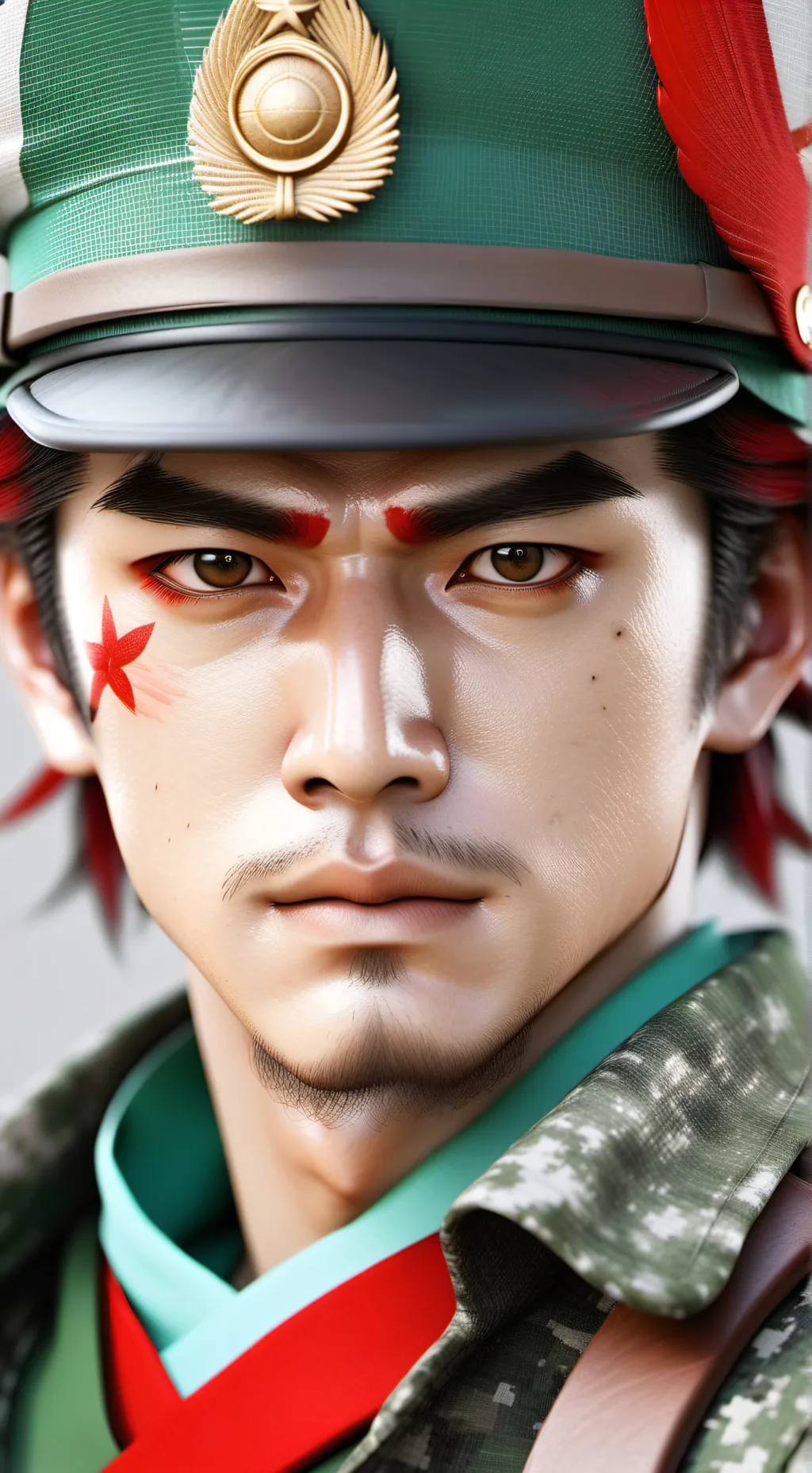 ai character: Foil momo background