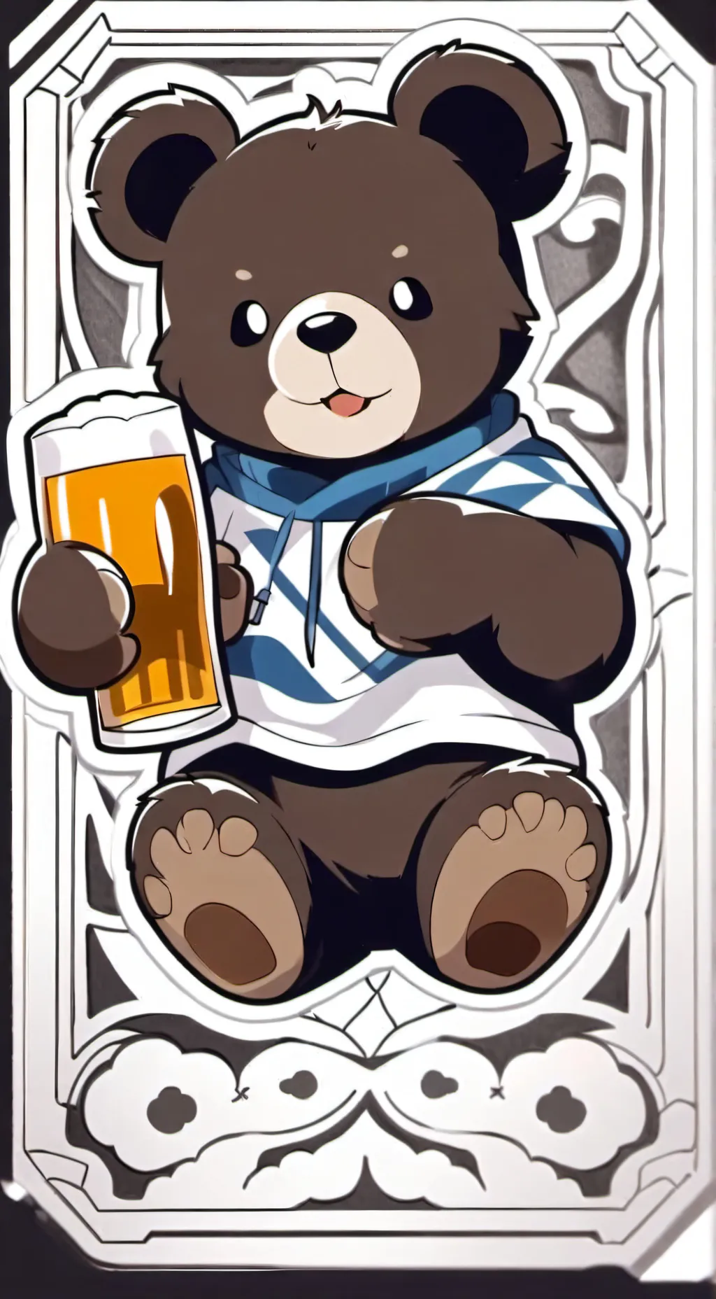 ai character: Me??? background