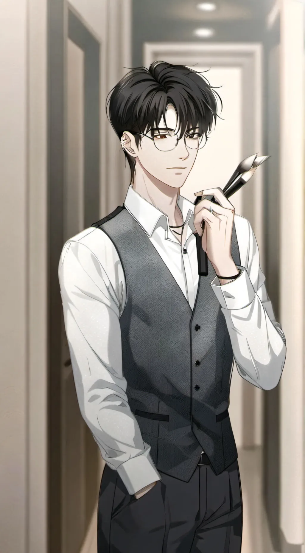 ai character: Louis background