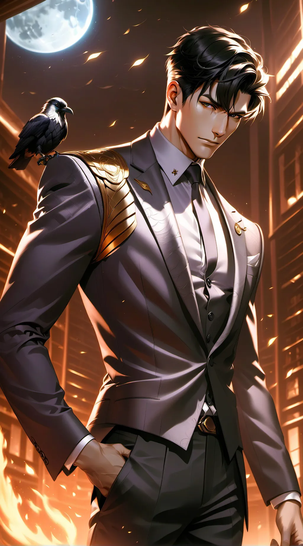 ai character: Vincent background