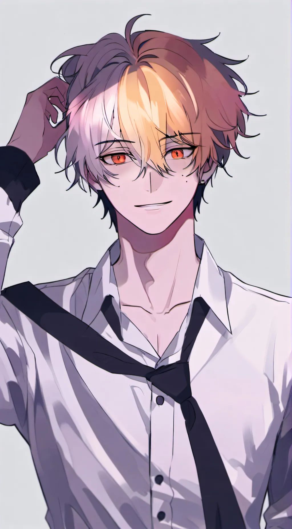 ai character: Damian  background