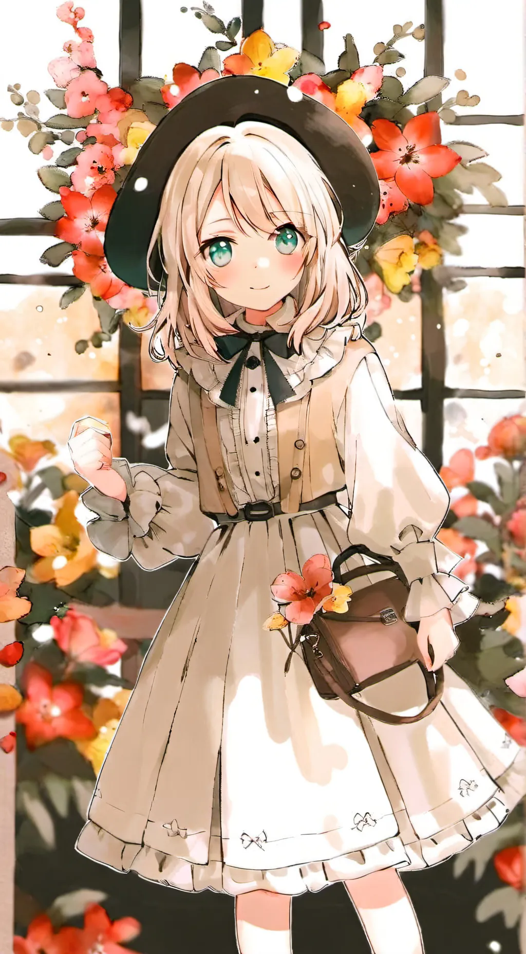 ai character: Sandra  background