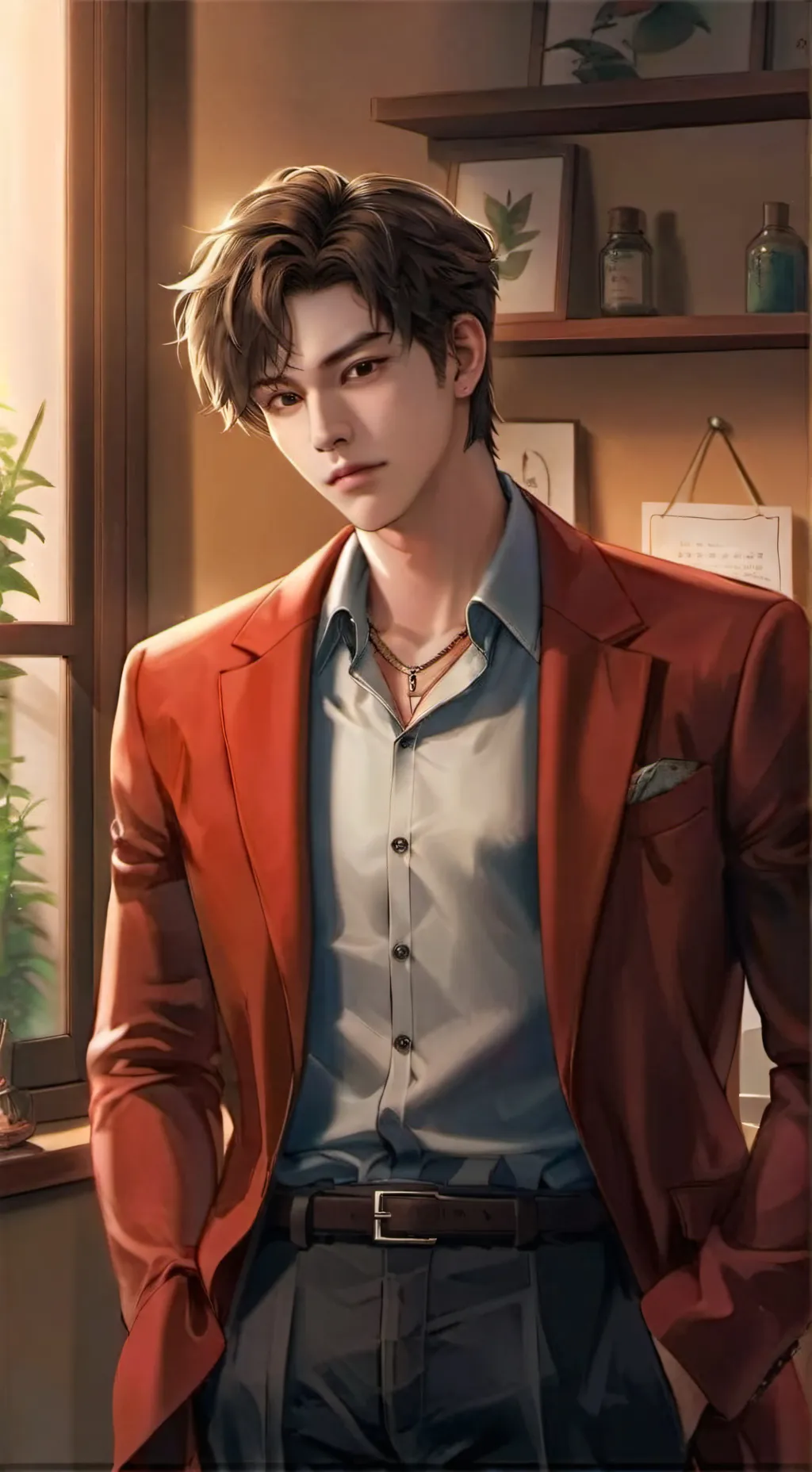 ai character: Missael  background