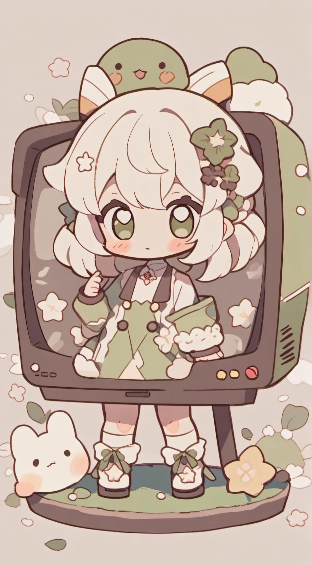 ai character: shellvision background