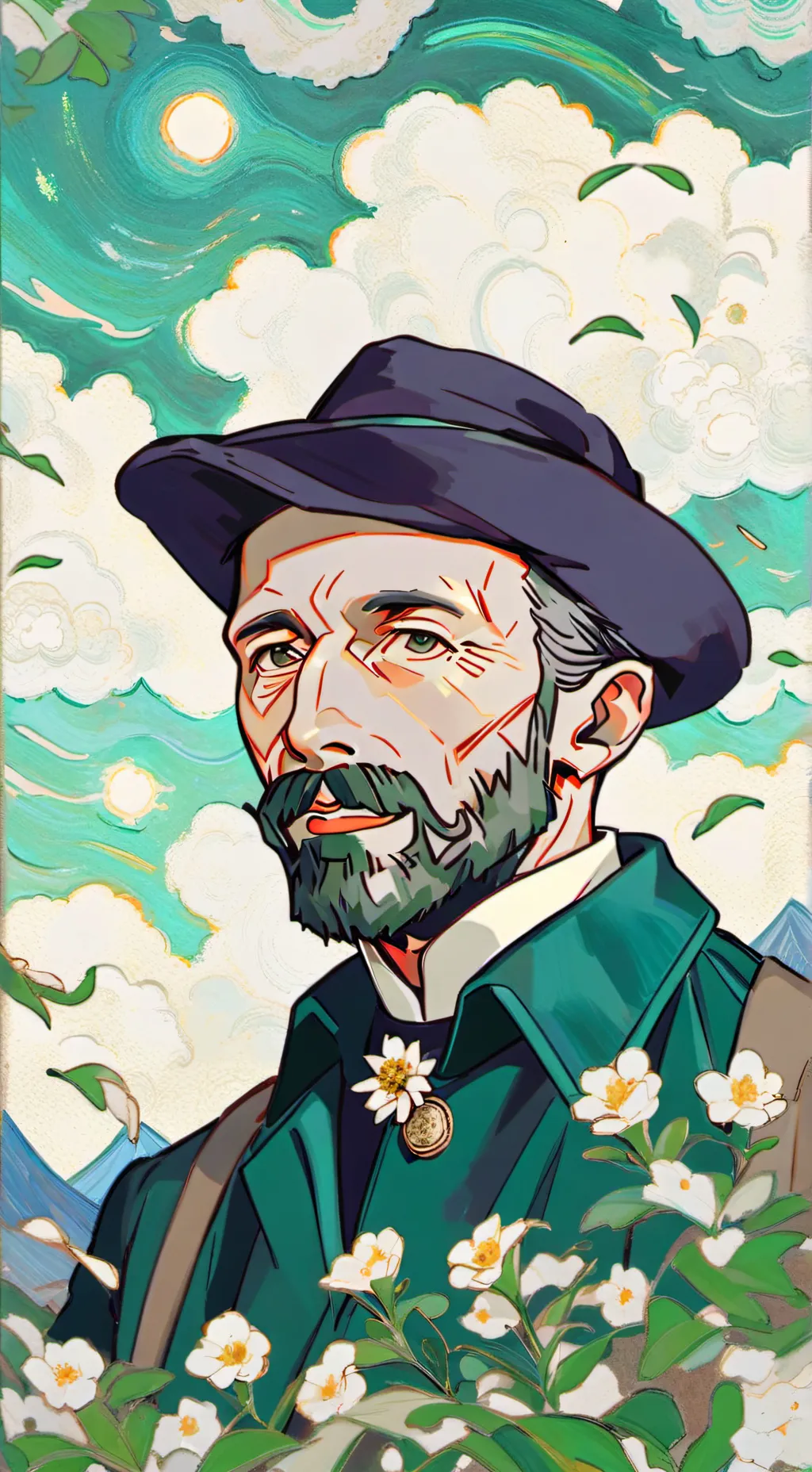 ai character: xcreatorgoal background