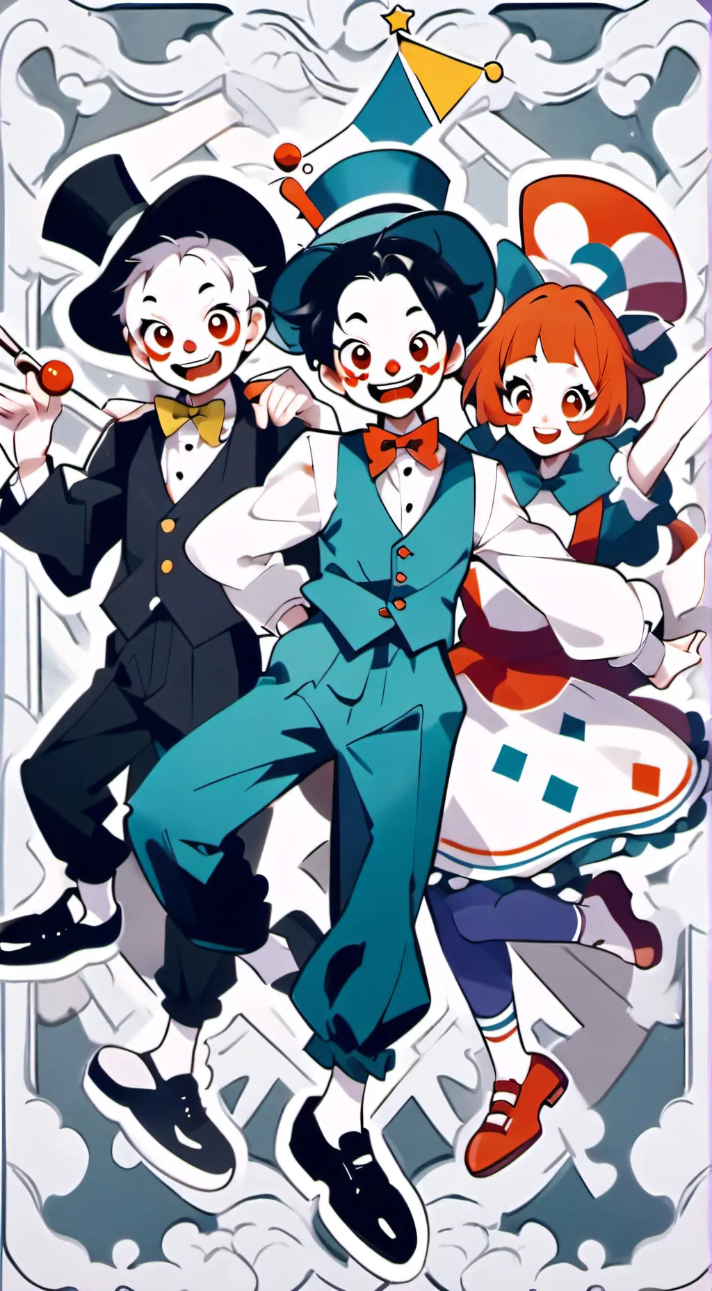 ai character: The dw circustroop background