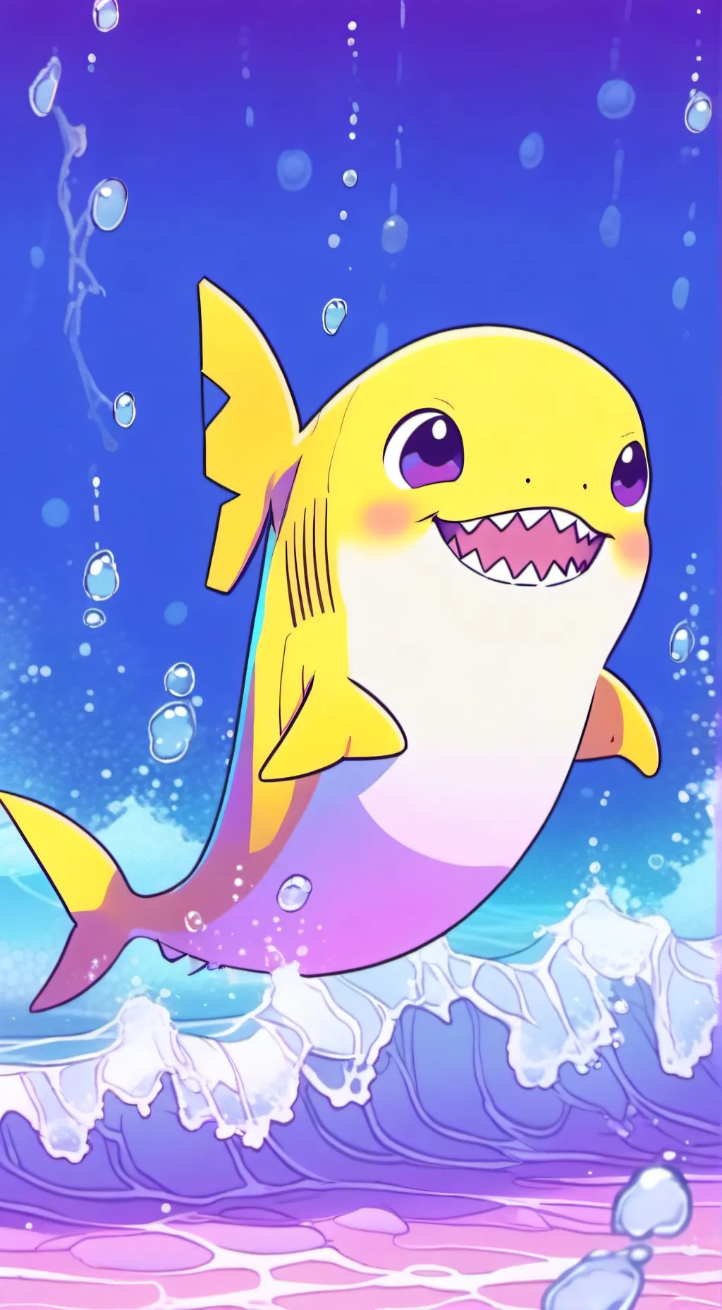 Talkie AI - Chat with Baby Shark (Sad) 