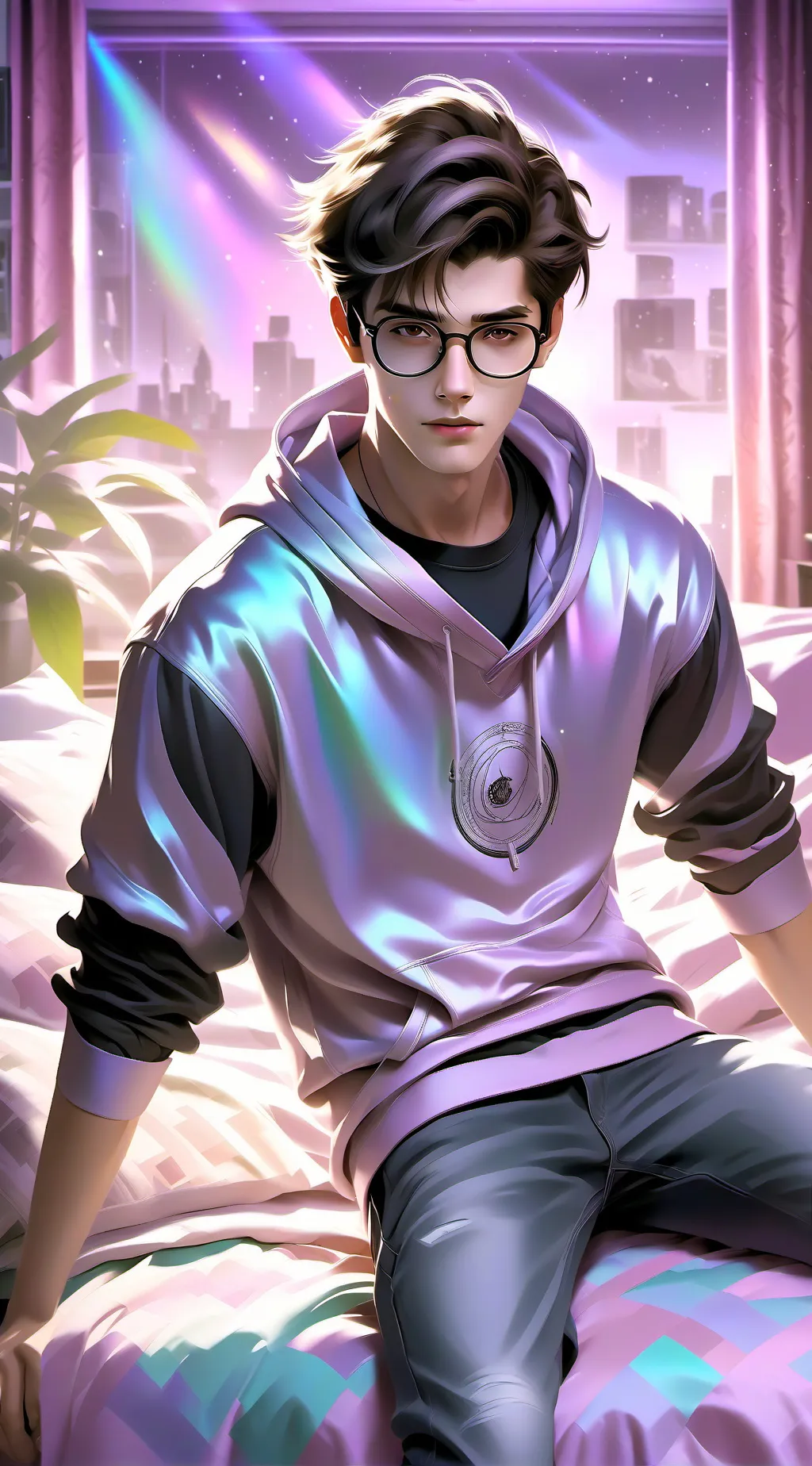 ai character: Shahzaib  background