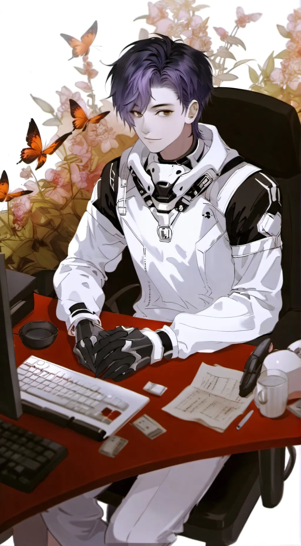 ai character: Nix background