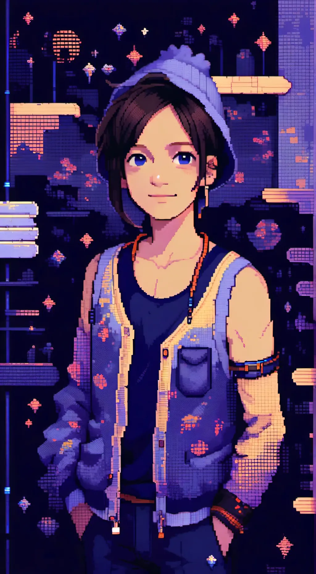 ai character: Leo background