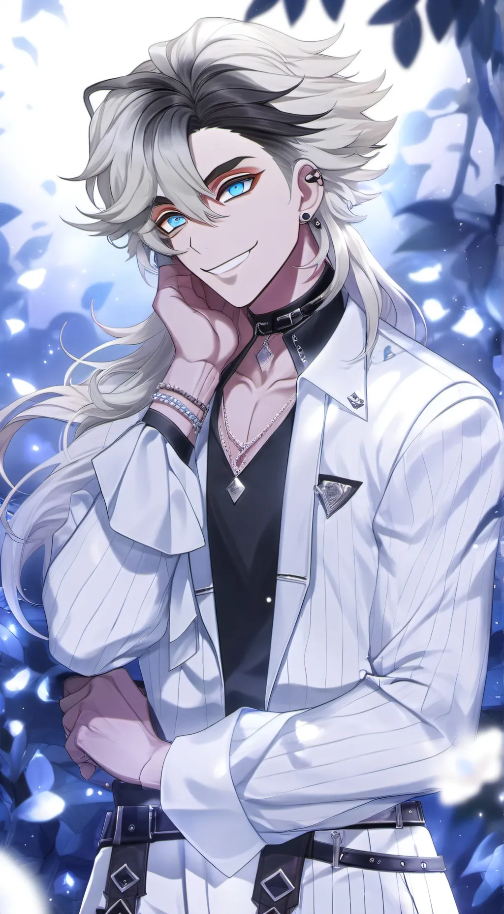 ai character: abrazos dulces  background