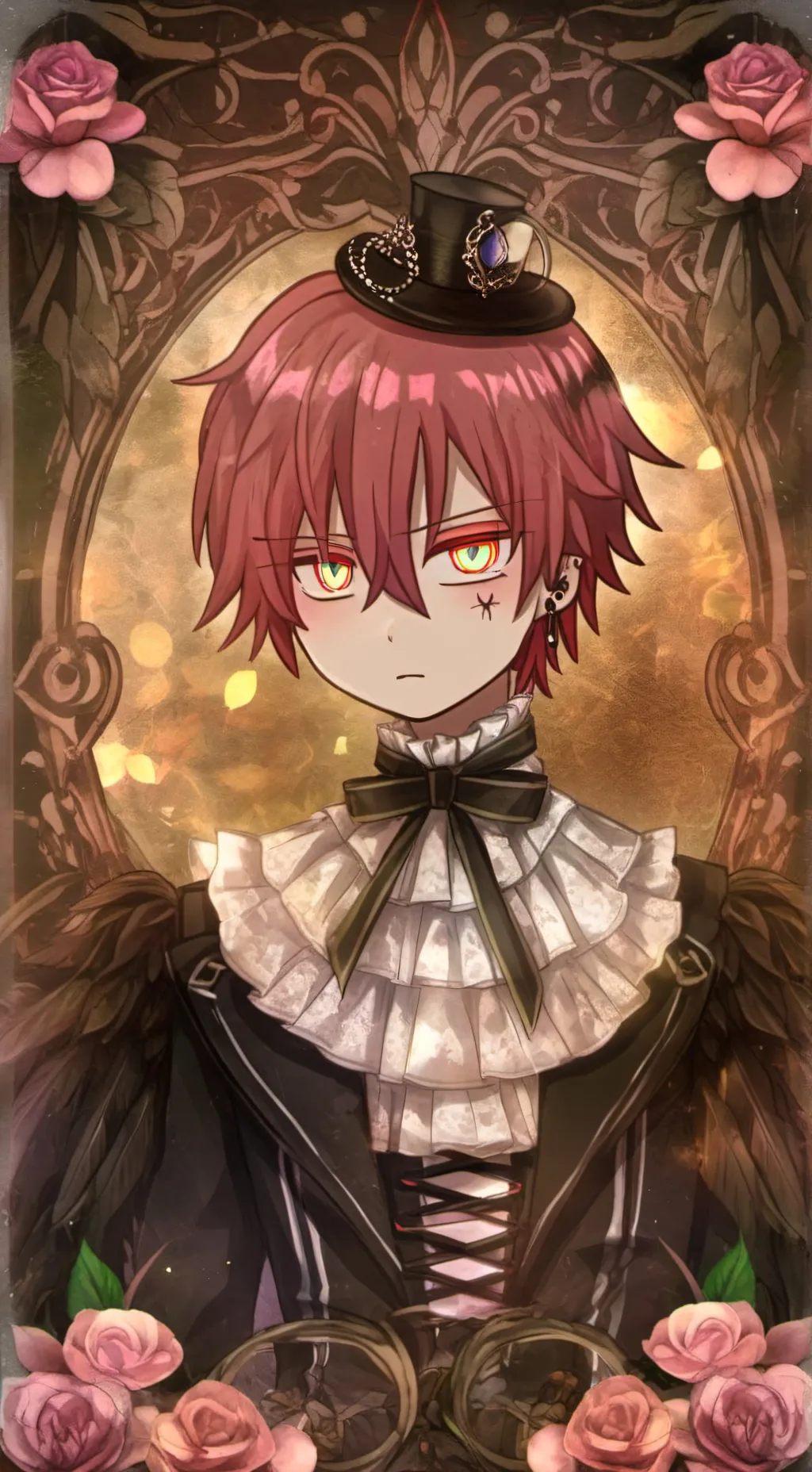 ai character: star neo background