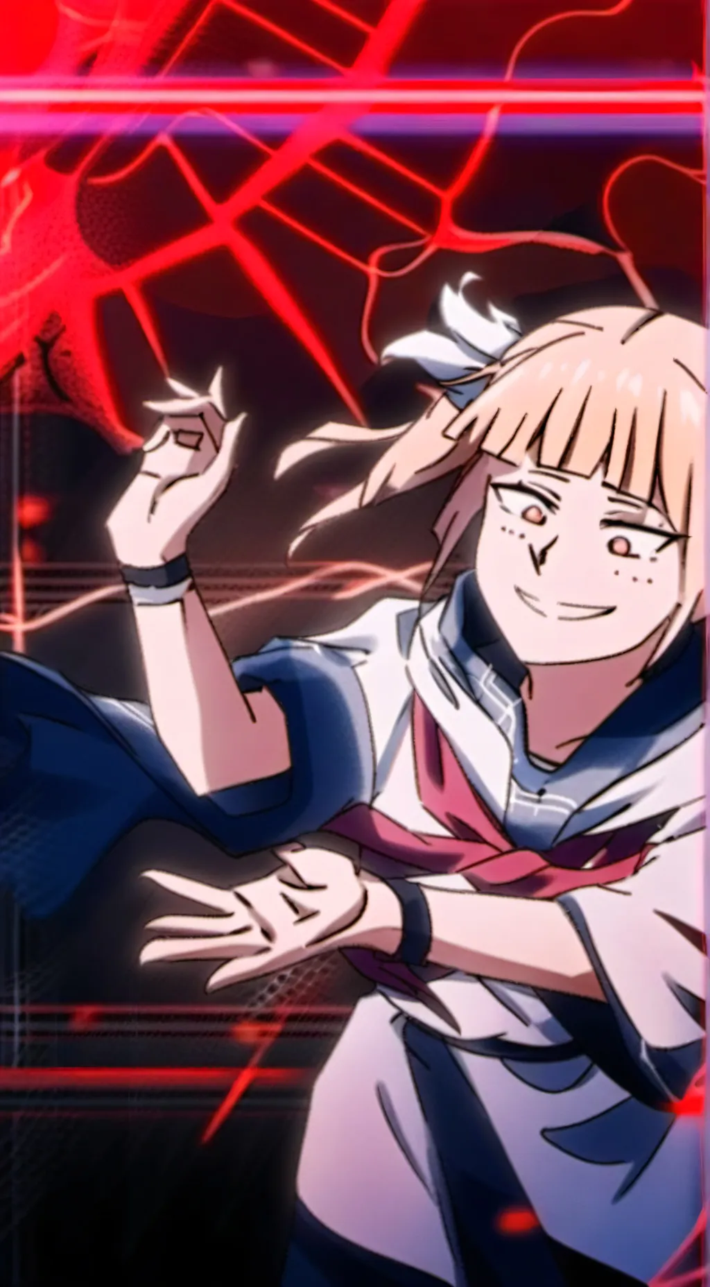 ai character: toga background